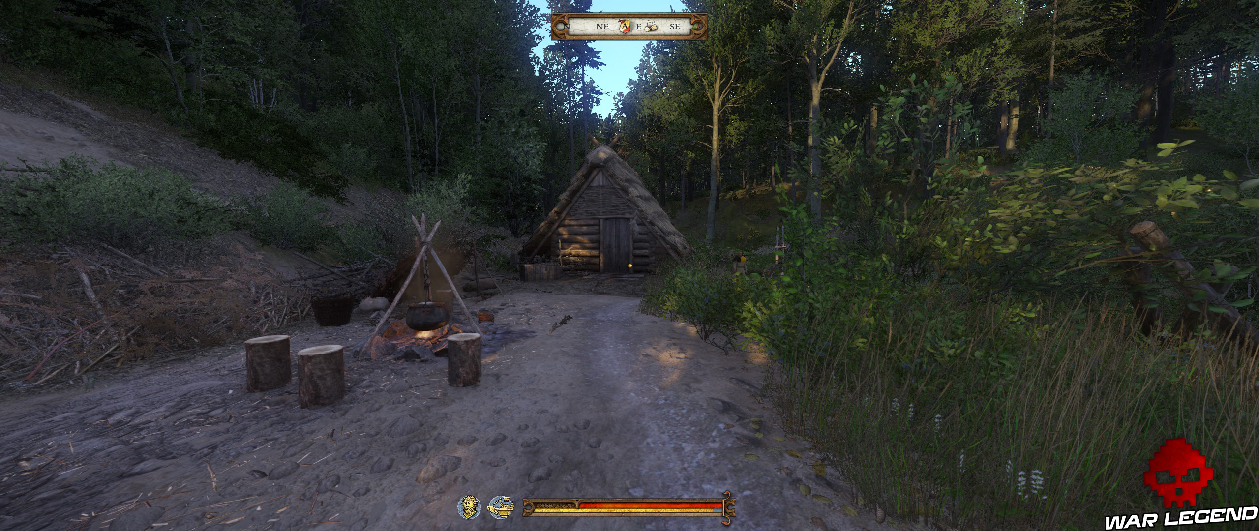 KCD Soluce Tout ce qui brille abri où trouver le blessé de l'attaque de la caravane