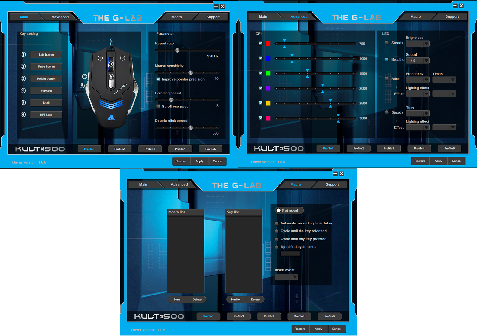 The G-lab KULT 500 - Le bon compromis qualité-prix logiciel kult gaming mouse réglages