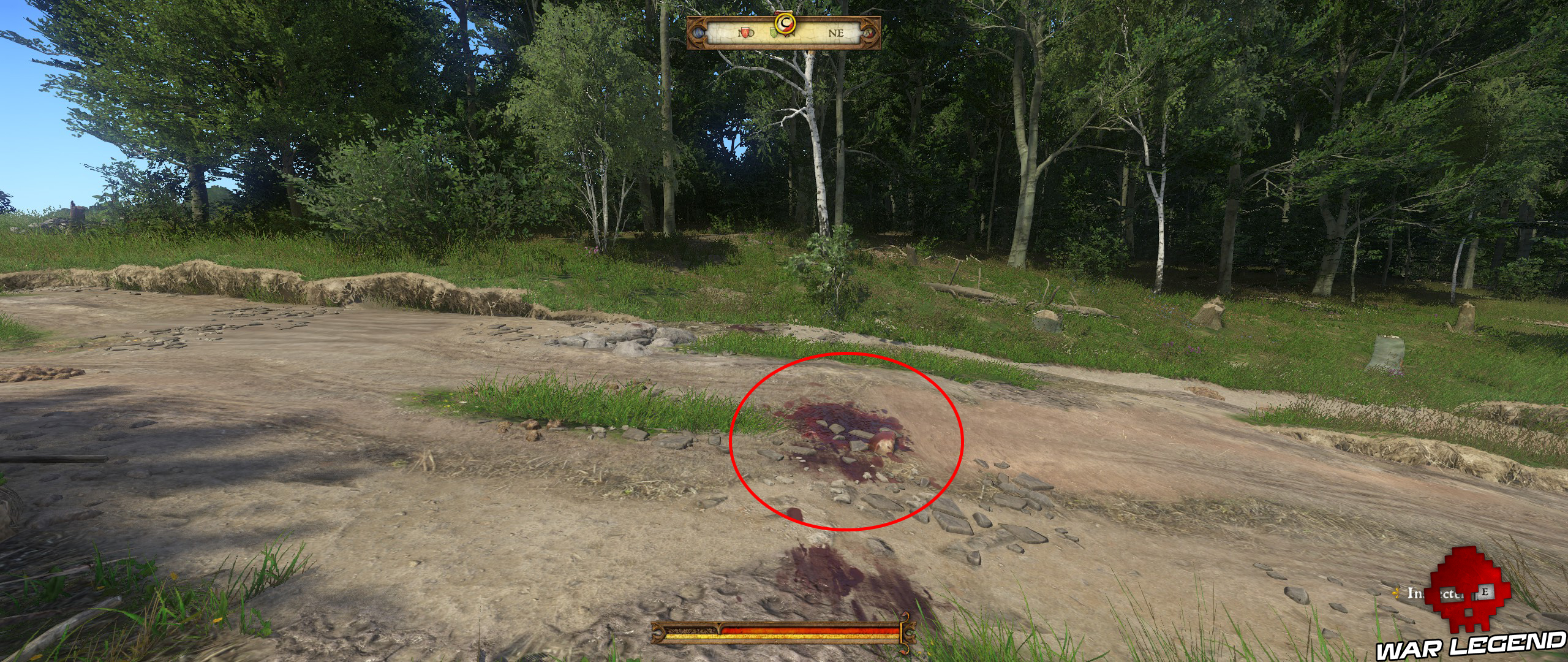 Kingdom Come La Chasse est Ouverte tâche de sang