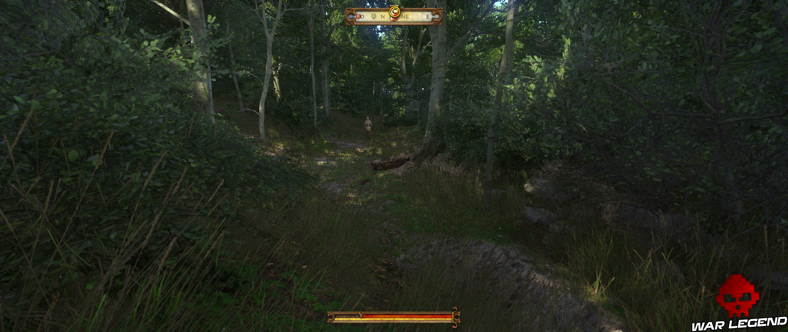 Kingdom Come La Chasse est Ouverte 6 bandit mort et un autre s'éloignant