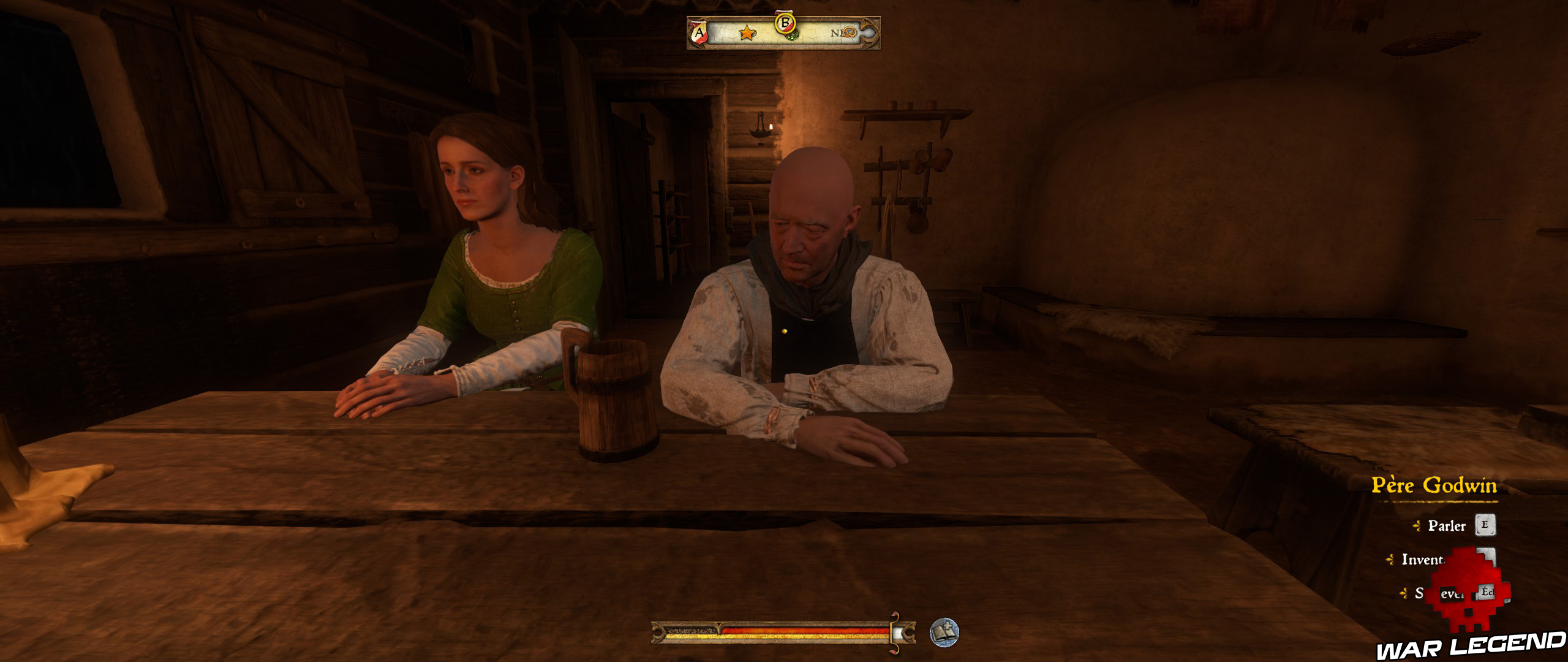 Kingdom Come les voies impénétrables père godwin à la taverne