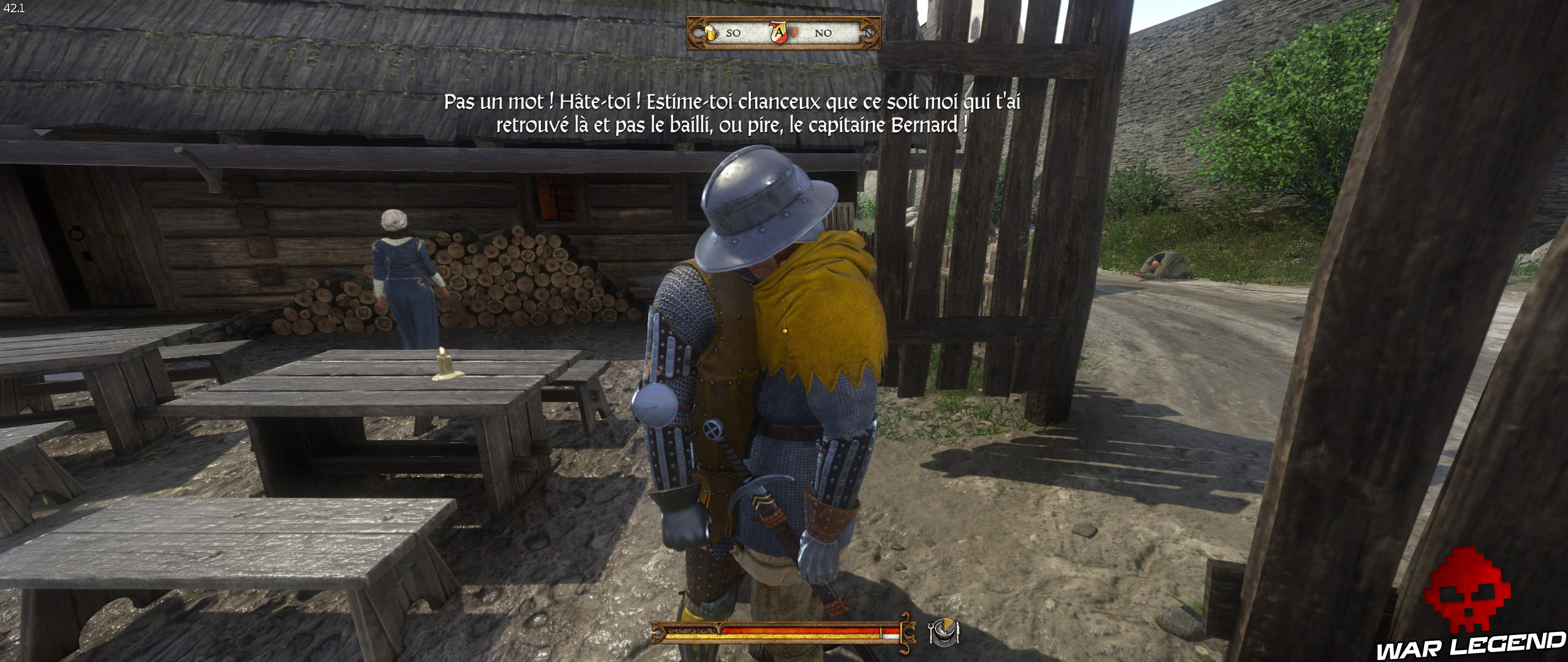 Kingdome Come Deliverance bug de collision face à face