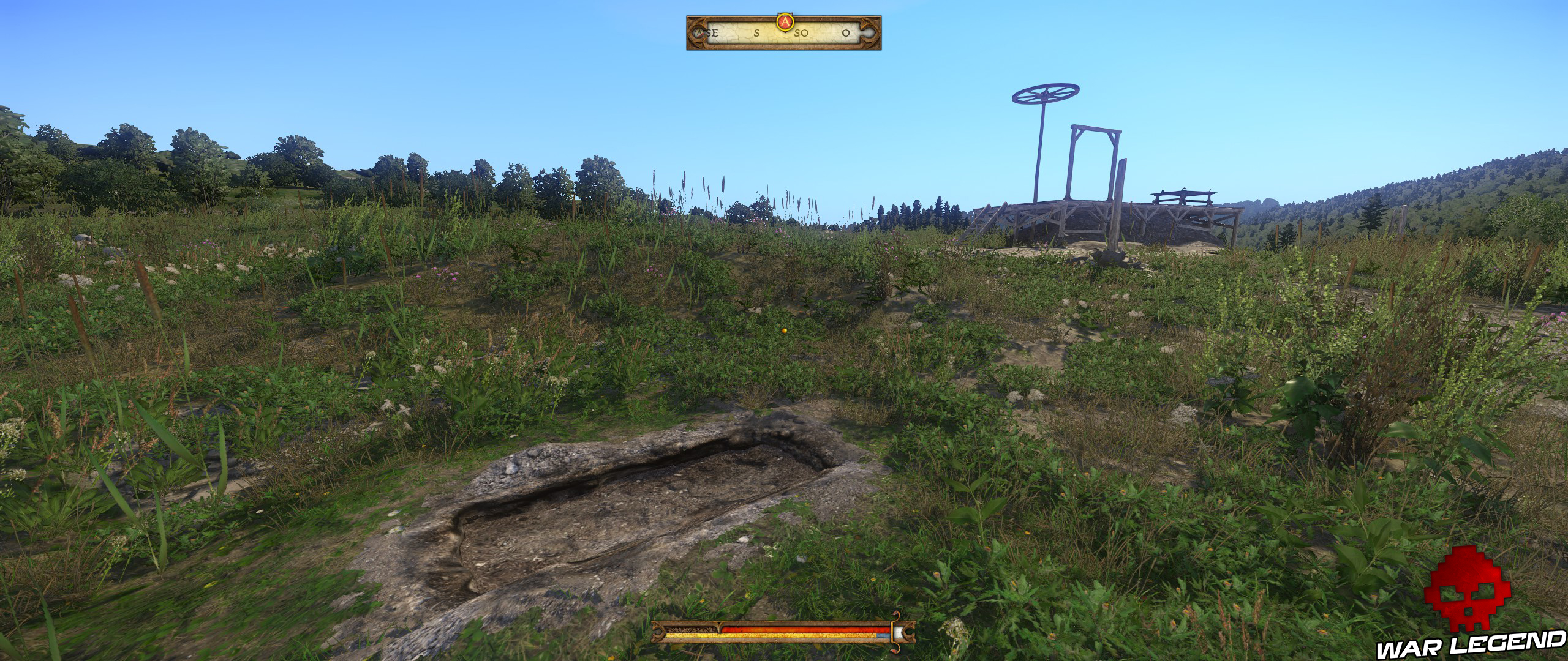 Le bon larron Kingdom Come 2 tombe devant potence