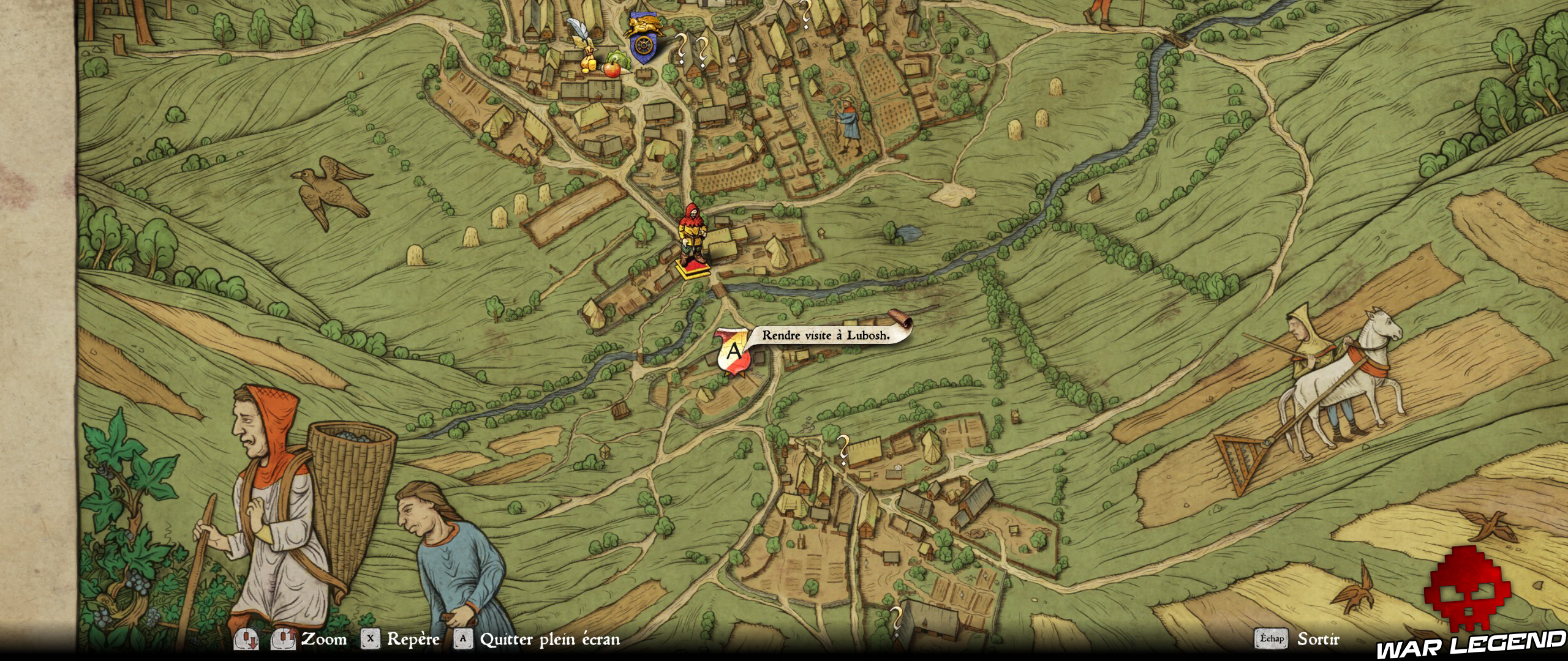 Les voies impénétrables kingdom come 1 carte Lubosh