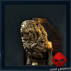 Figure de proue Lion