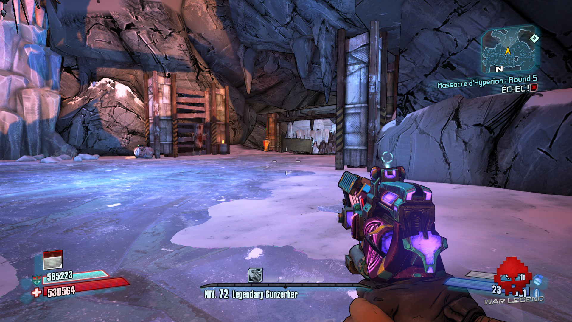 Guide borderlands 2 entrée caverne