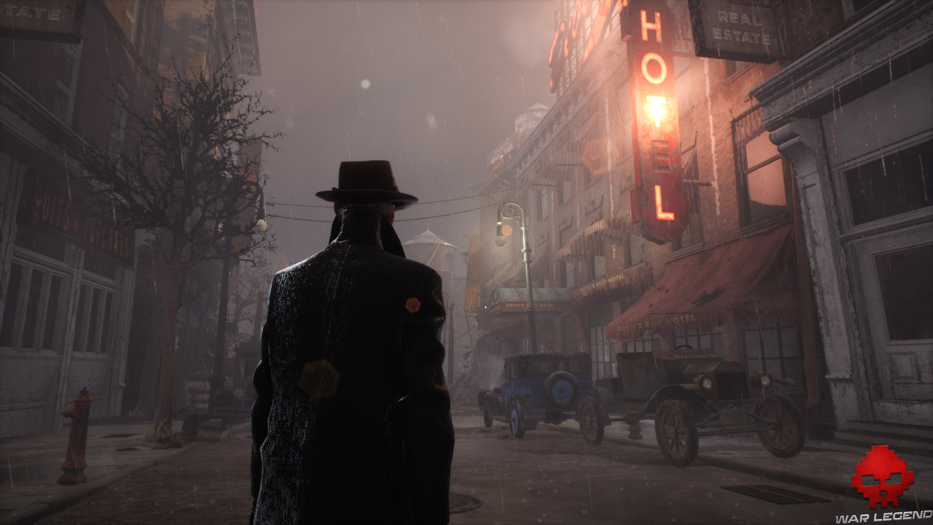The sinking city image
