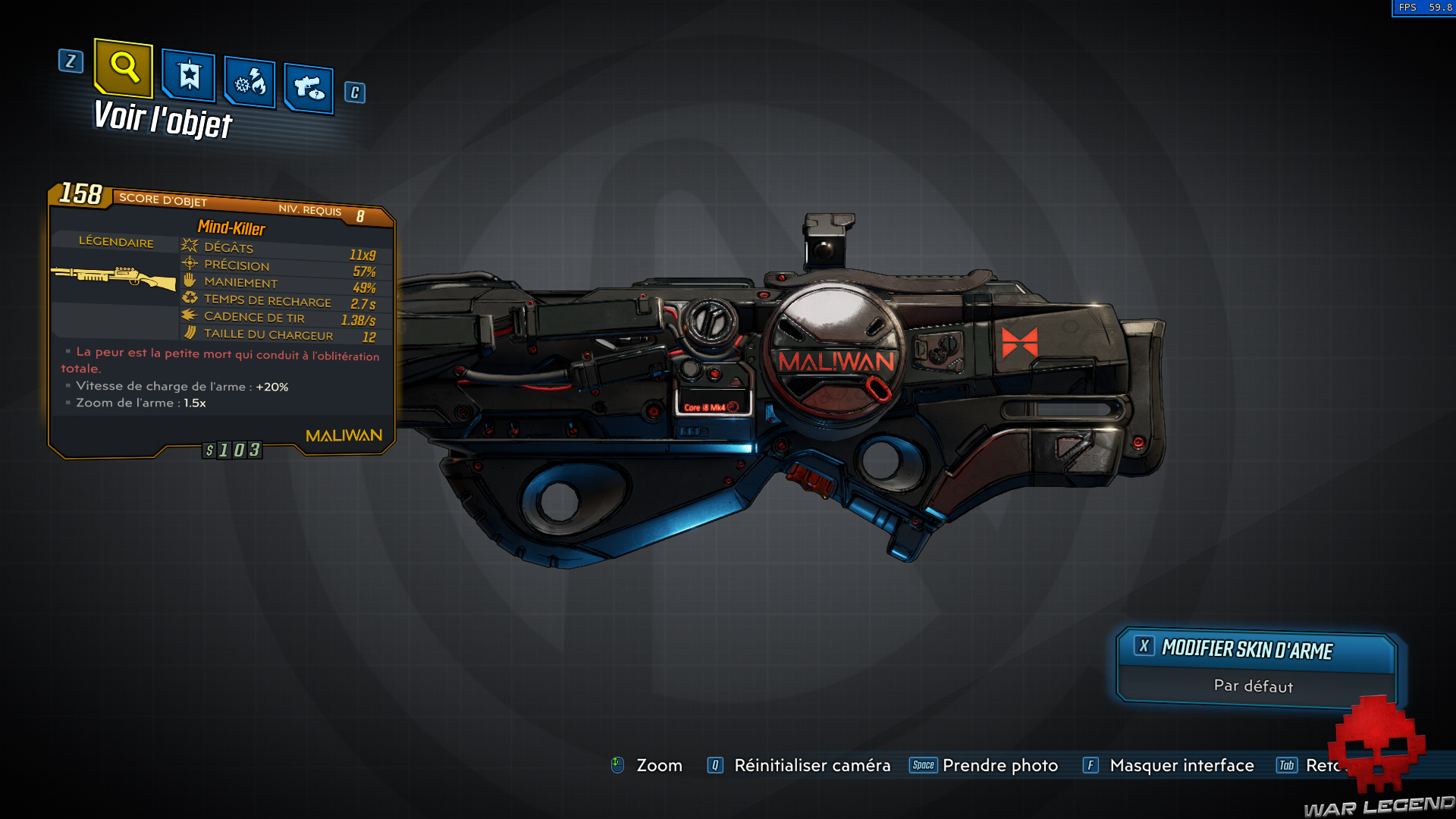 guide borderlands 3 légendaire mind killer