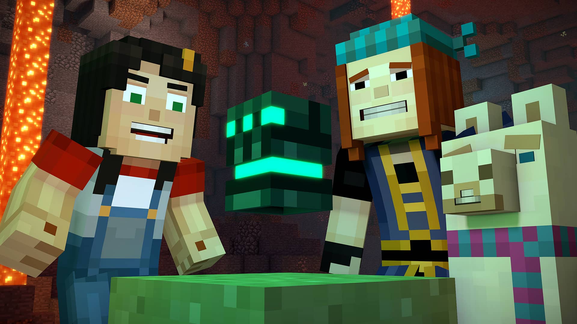Minecraft story mode