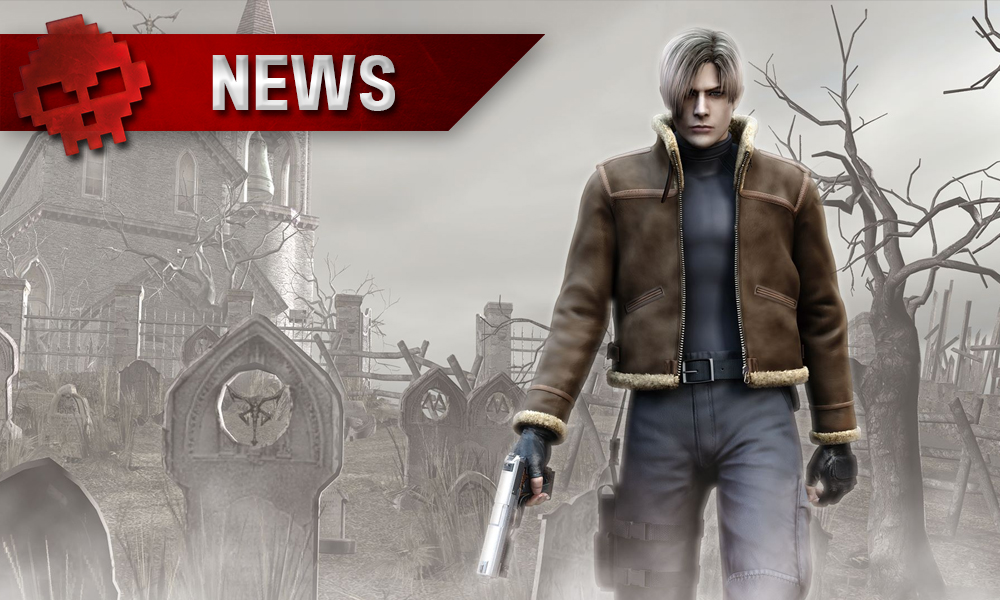 Resident Evil 4 - Leon devant un cimetière brumeux