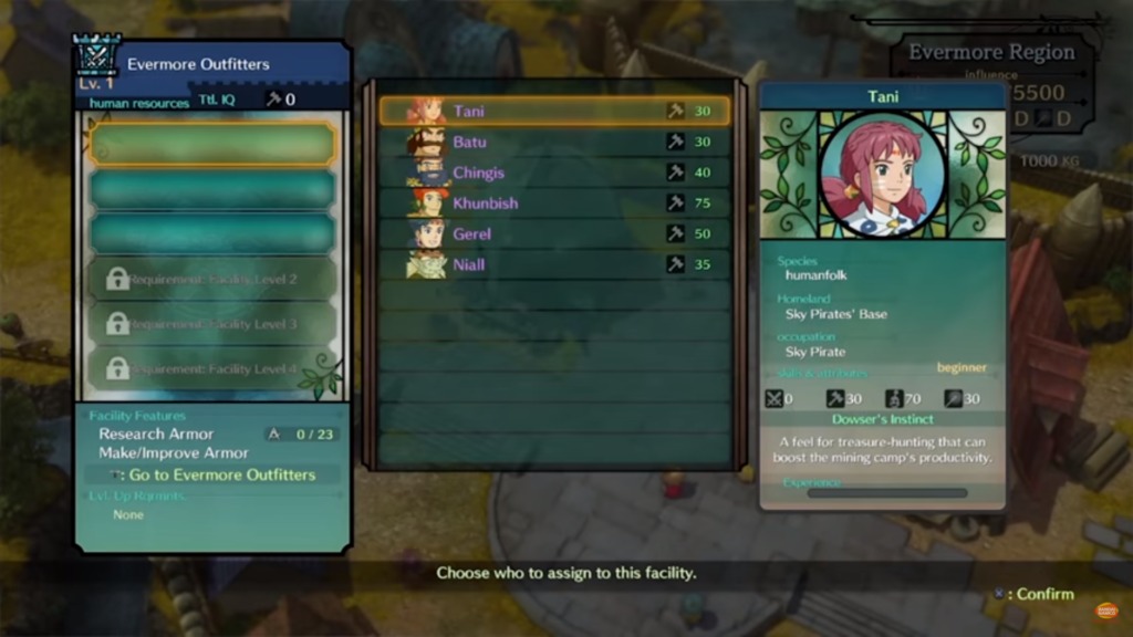 Le mode Royaume de Ni no kuni II