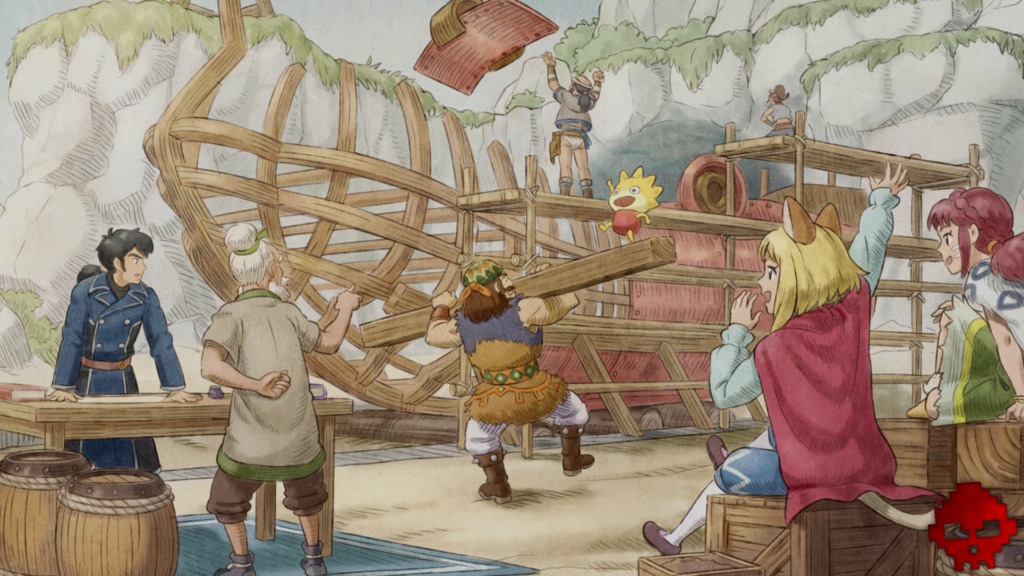 Ni no Kuni II - Fabrication du bateau