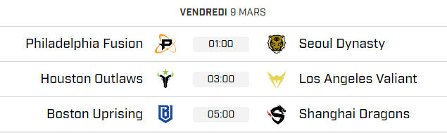 Jour 2 de la semaine 2 de l'étape 2 de l'Overwatch League
