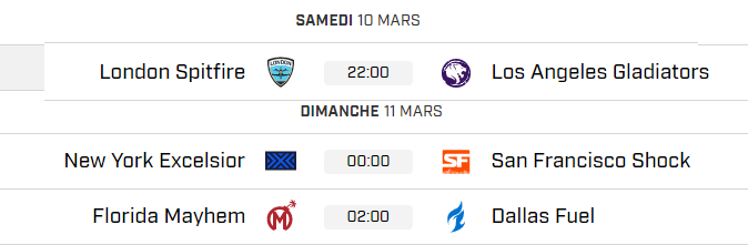 Jour 4 de la semaine 2 de l'étape 2 de l'Overwatch League