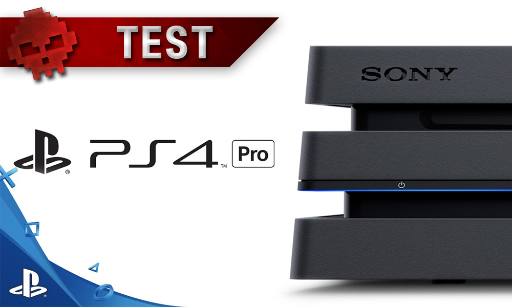 Test PS4 Pro logo + côté console