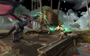 Un Pandaren moine dans Battle for Azeroth