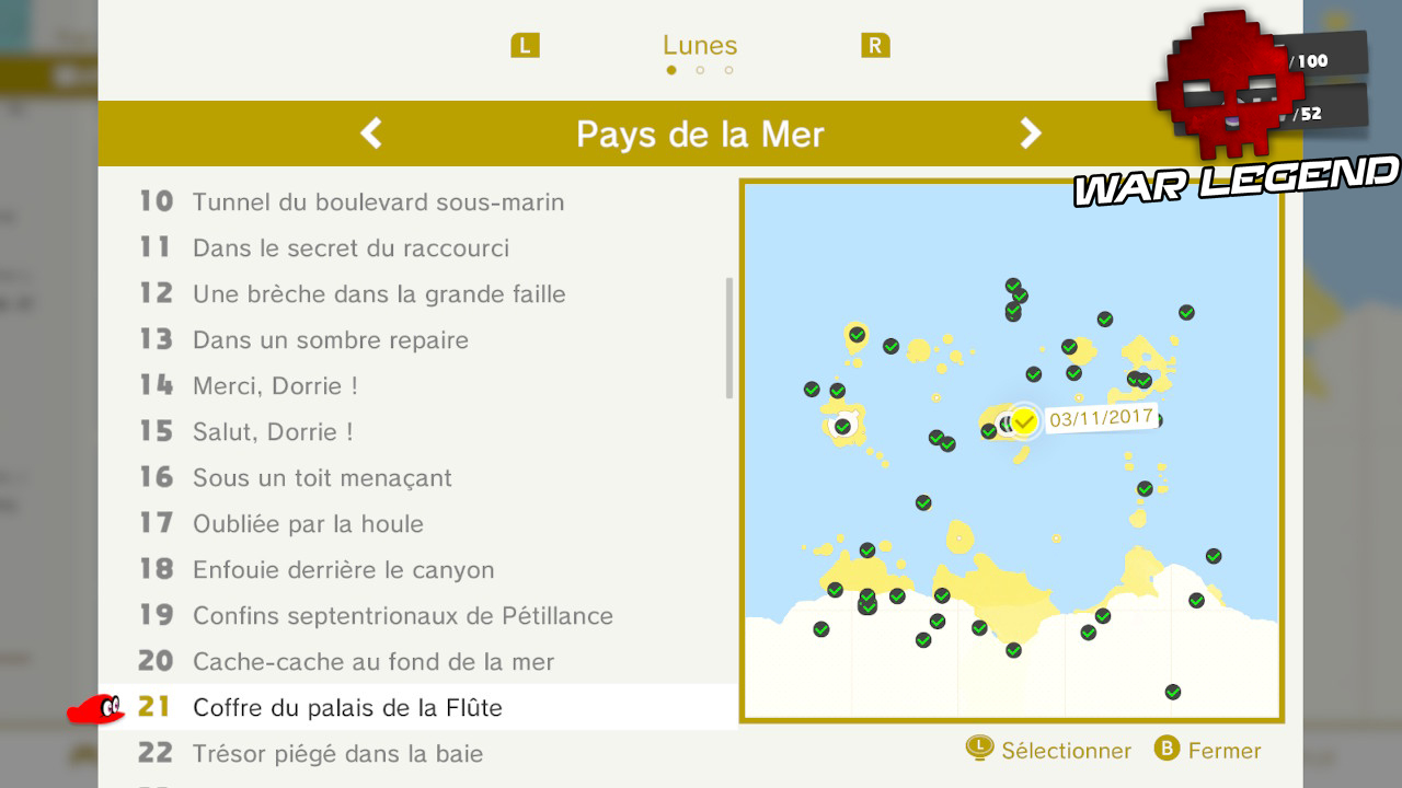 liste lunes pays de la mer