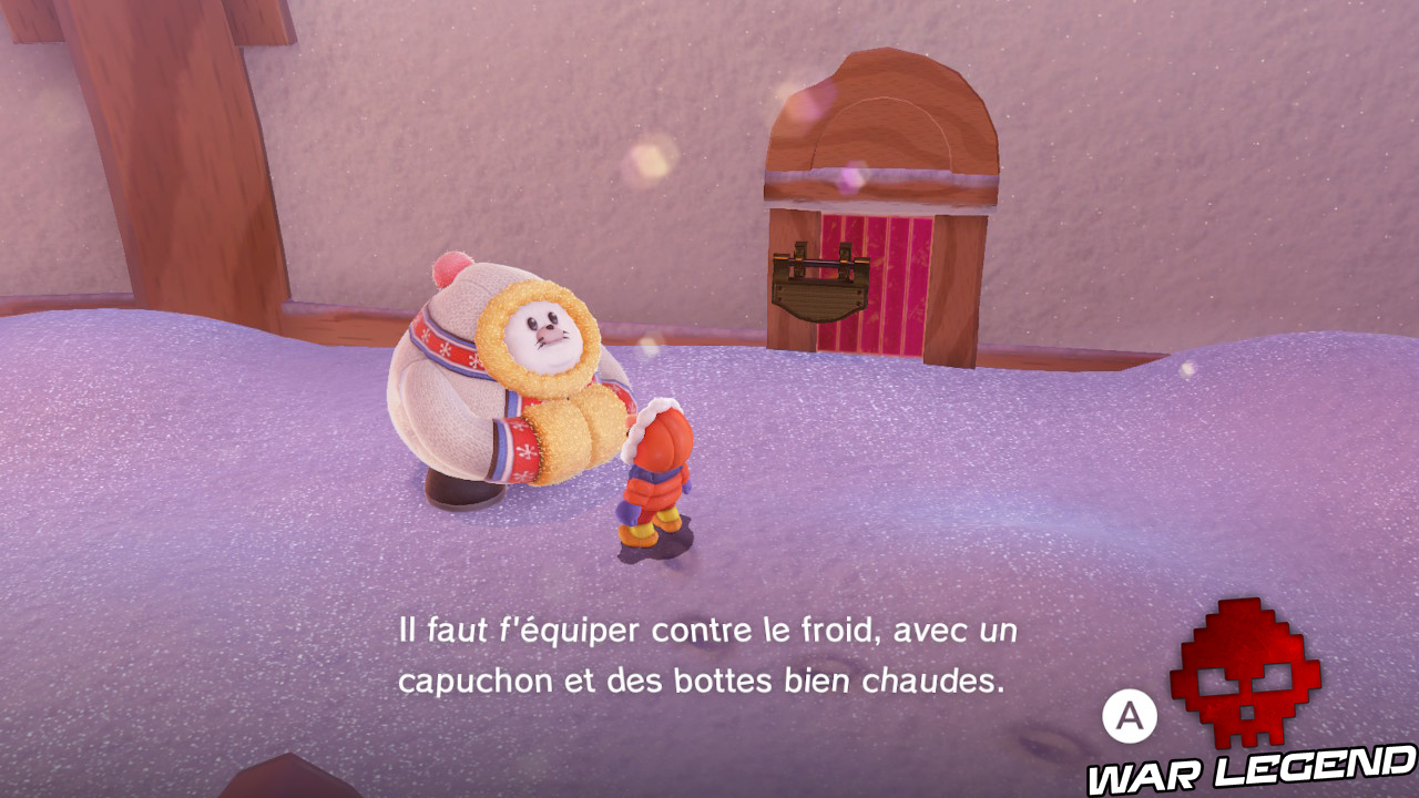 Flon défendant une porte verrouillée