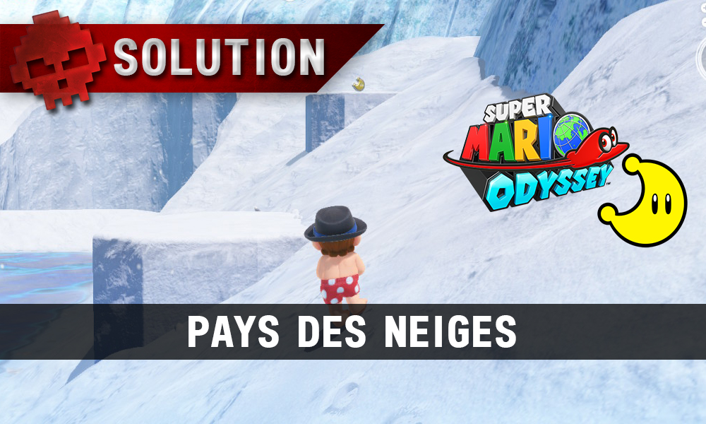 vignette pays des neiges mario en caleçon dans la neige