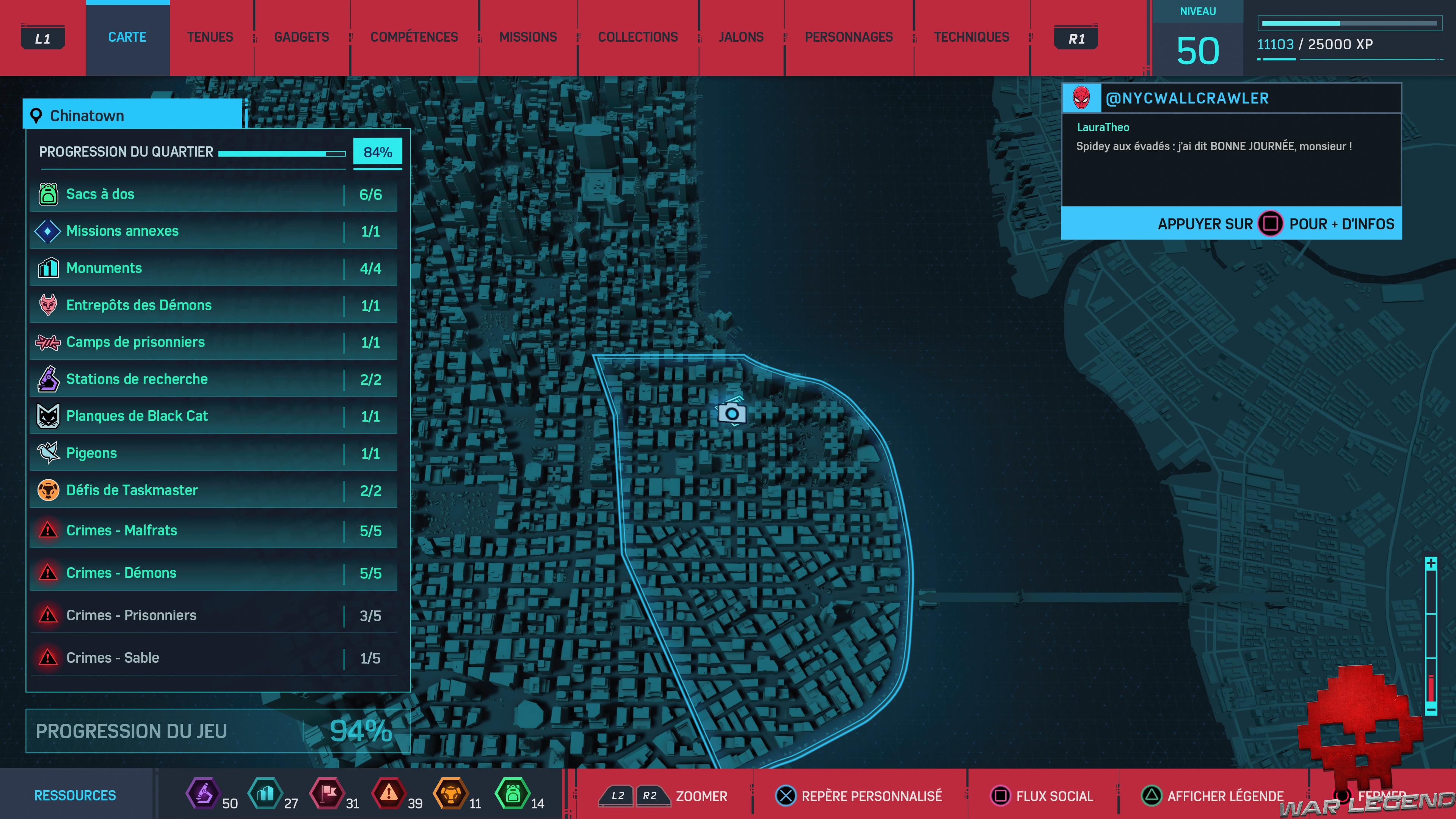 Spider-Man photo secrète carte affiche film first and Last Day