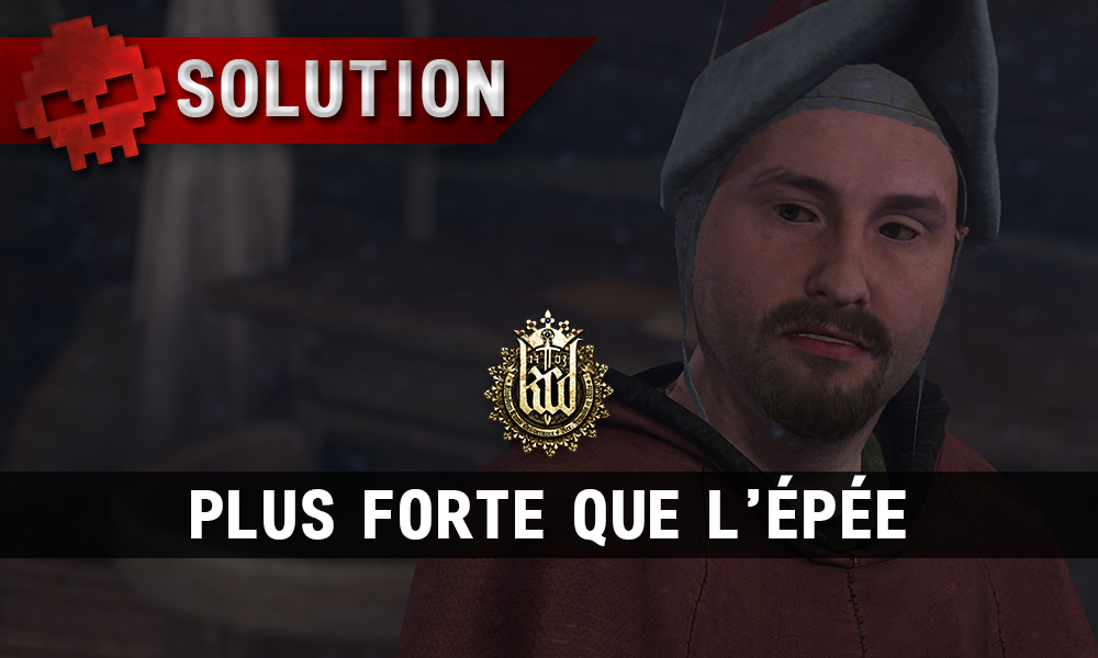 Plus forte que l'épée kingdom come vignette greffier