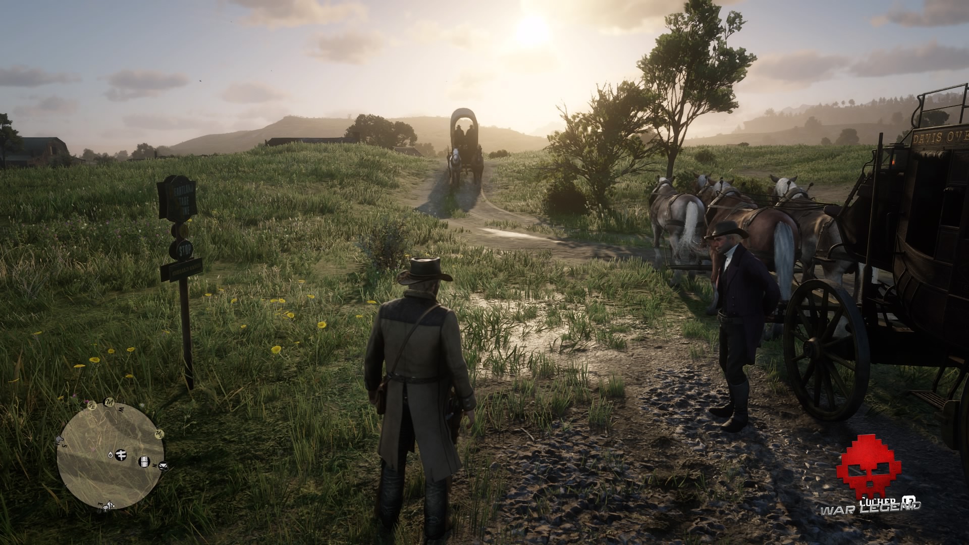 guide red dead redemption 2 guide des voyages - Conducteur et borne de diligence