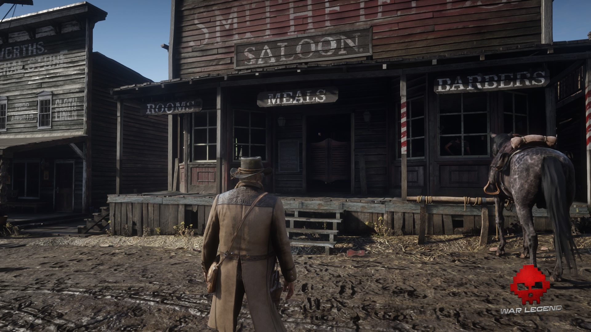 Soluce Red Dead Redemption 2 une soirée tranquille - direction le saloon