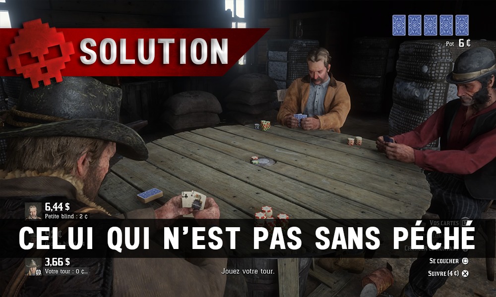 Vignette soluce red dead redemption 2 celui qui n'est pas sans péché