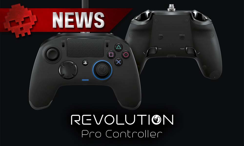 PS4 - Revolution Pro Controller versus Thor - Image de présentation de la nouvelle manette de Nacon