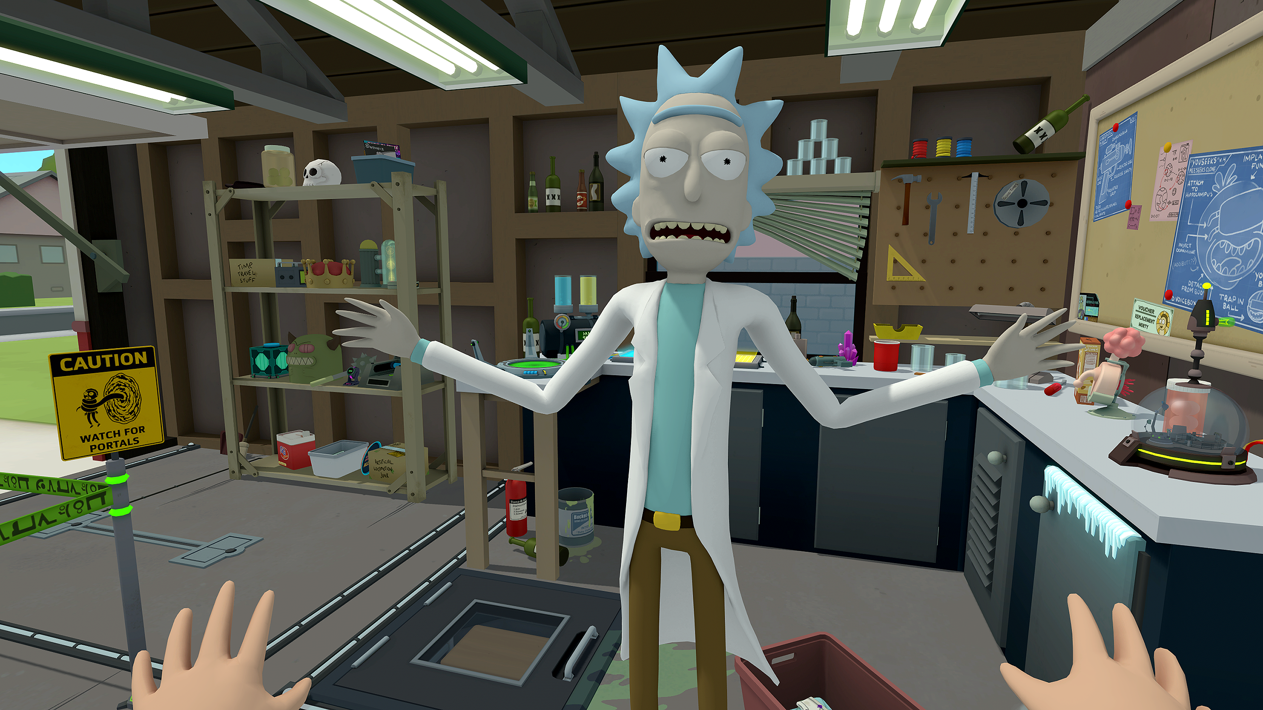 Test Rick and Morty: Virtual Rick-ality