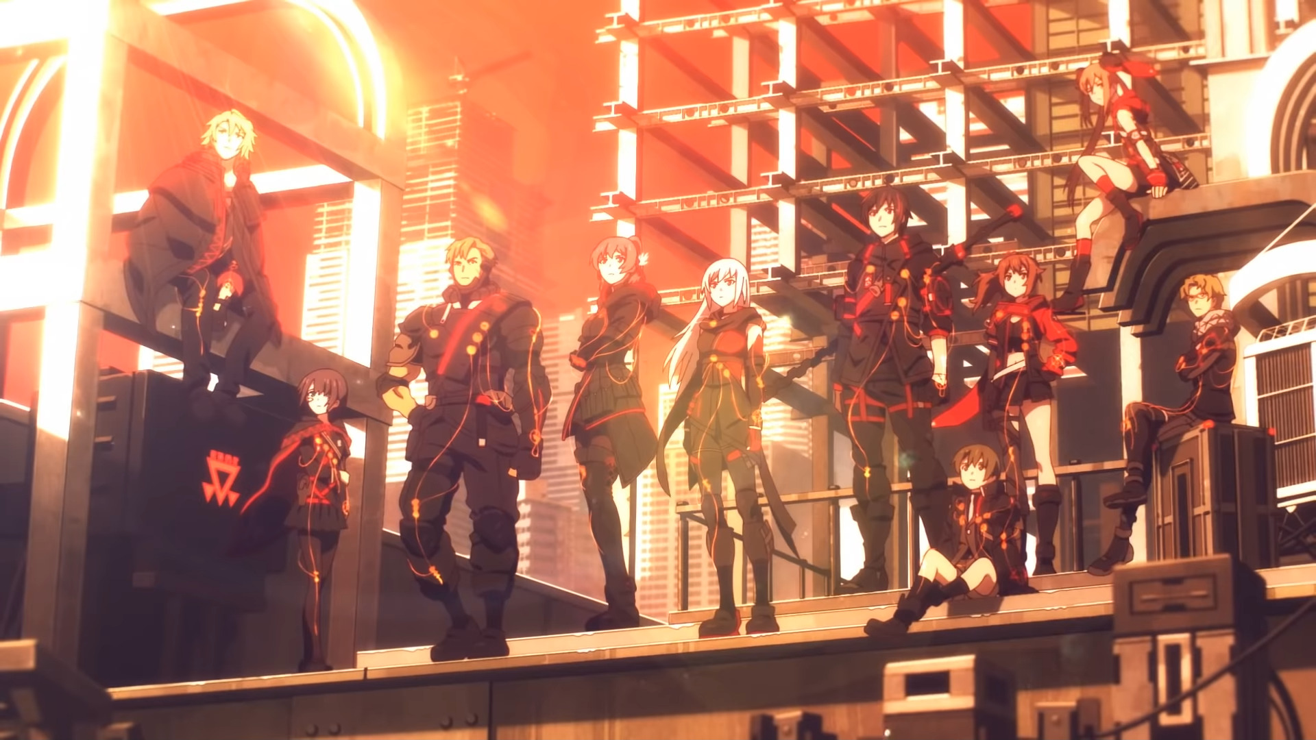 SCARLET NEXUS opening dream in drive