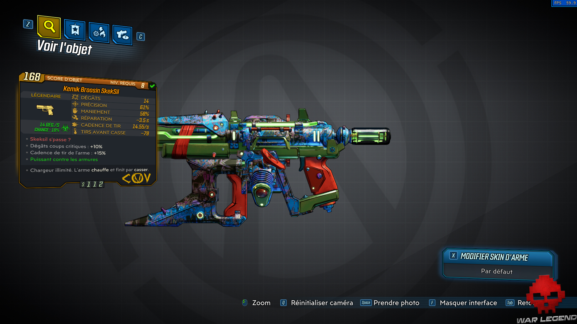 Guide borderlands 3 légendaire skeksil