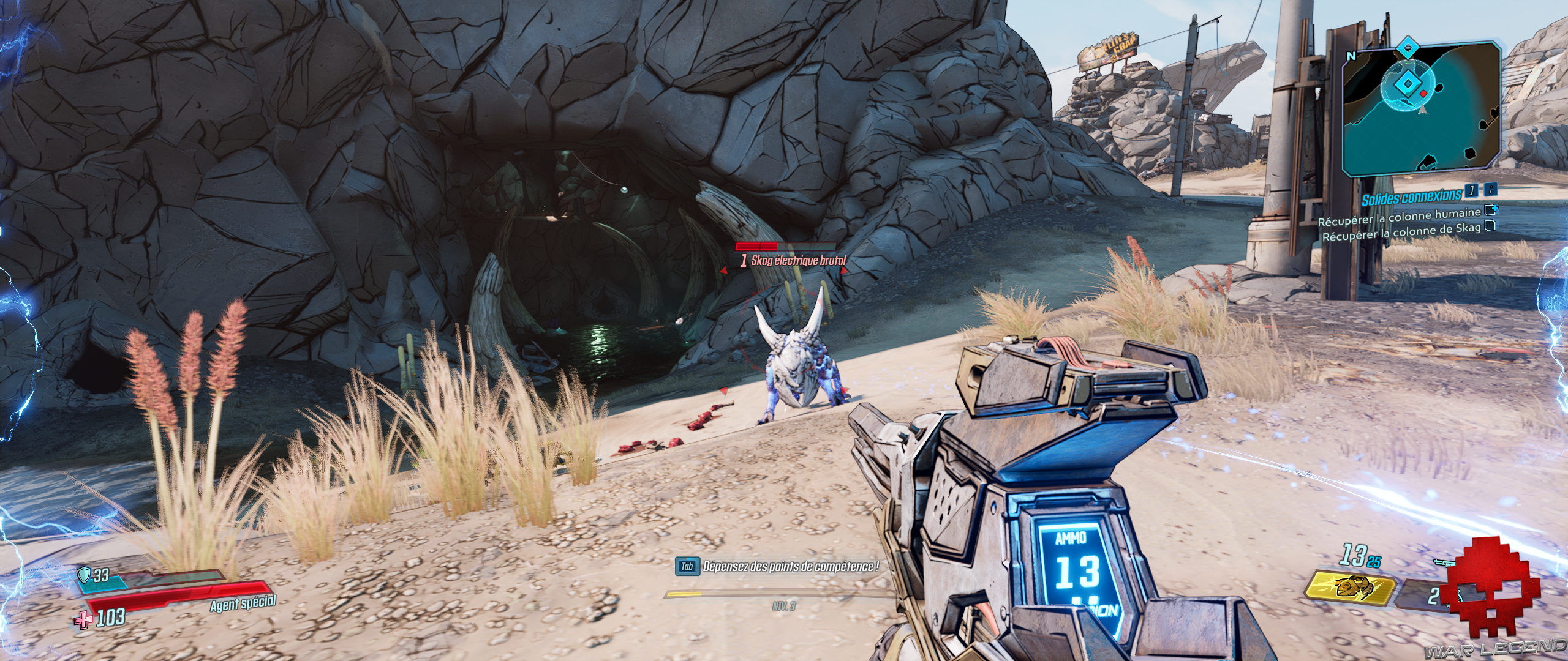 Soluce Borderlands 3 - Solides connexions - Skag électrique