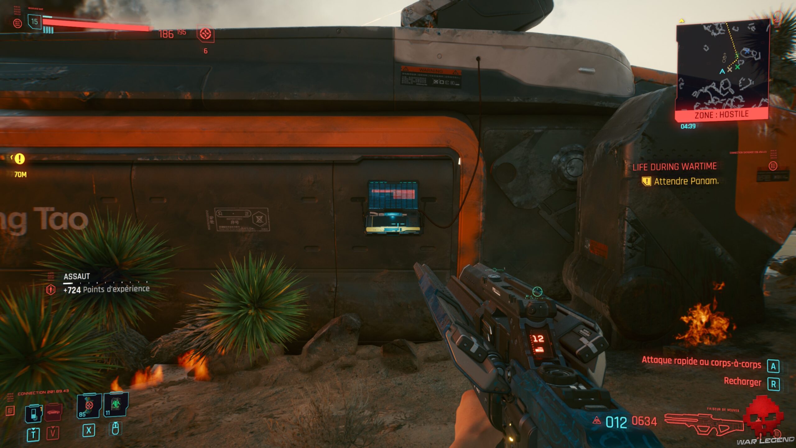 Soluce CP 2077 LIghtning breaks 11