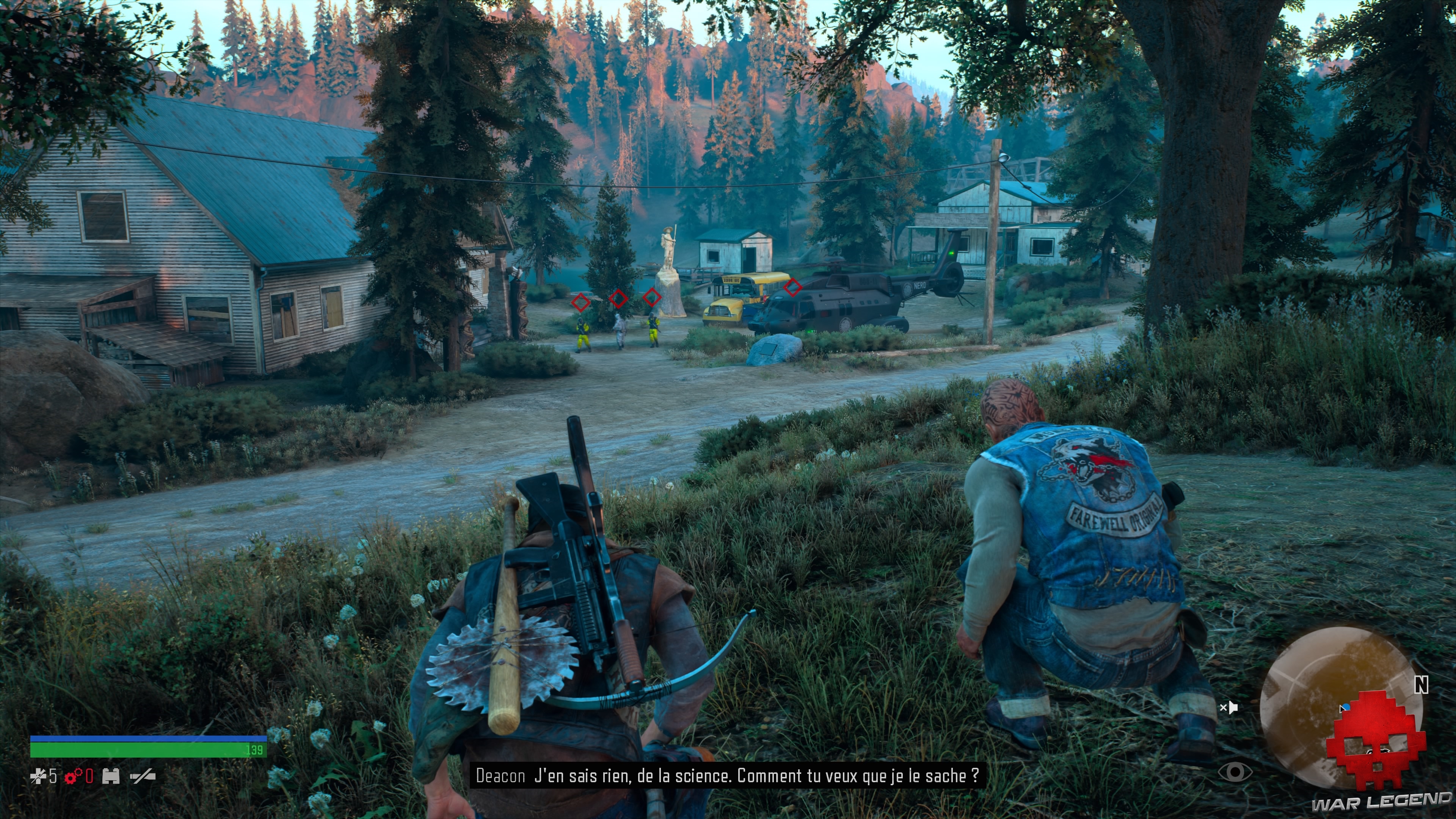 soluce days gone tu m'as forcé la main