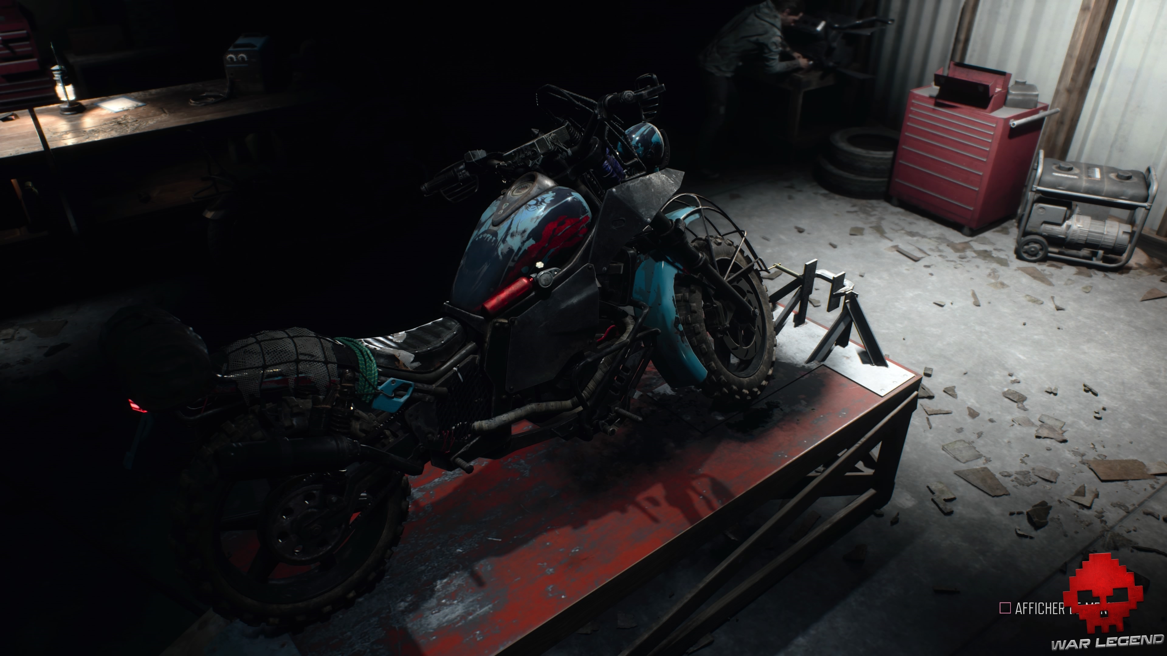 Peinture moto protégez-les Days Gone