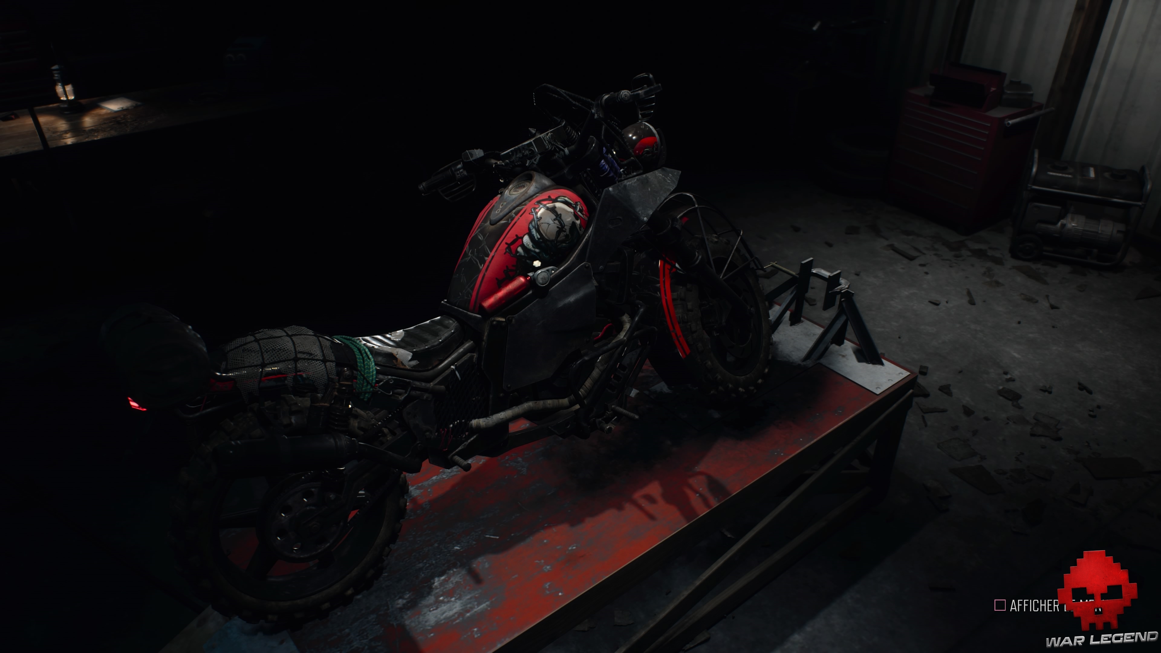 Peinture moto Question de confiance Days Gone