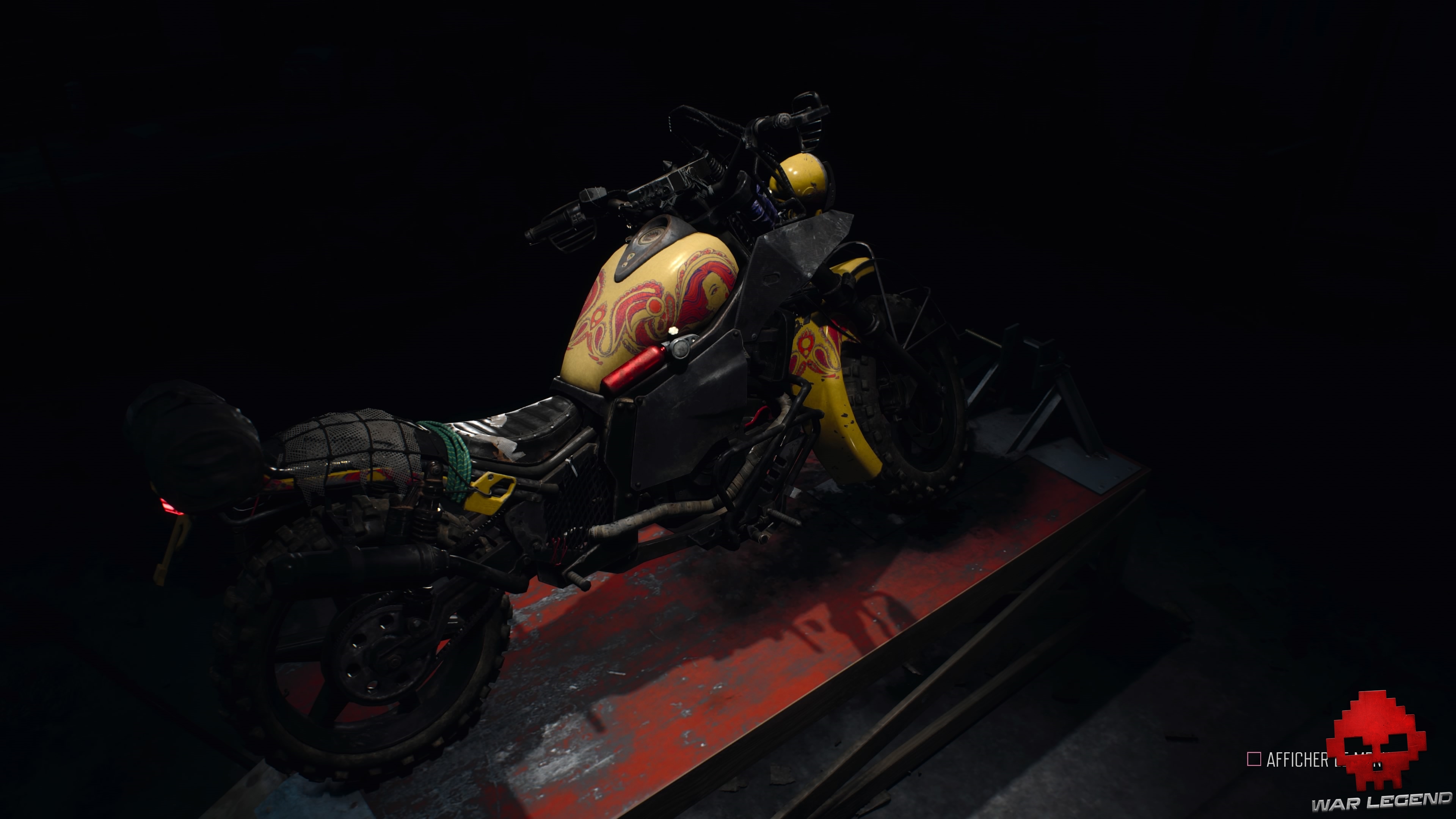 Peinture moto Faire tout péter Days Gone