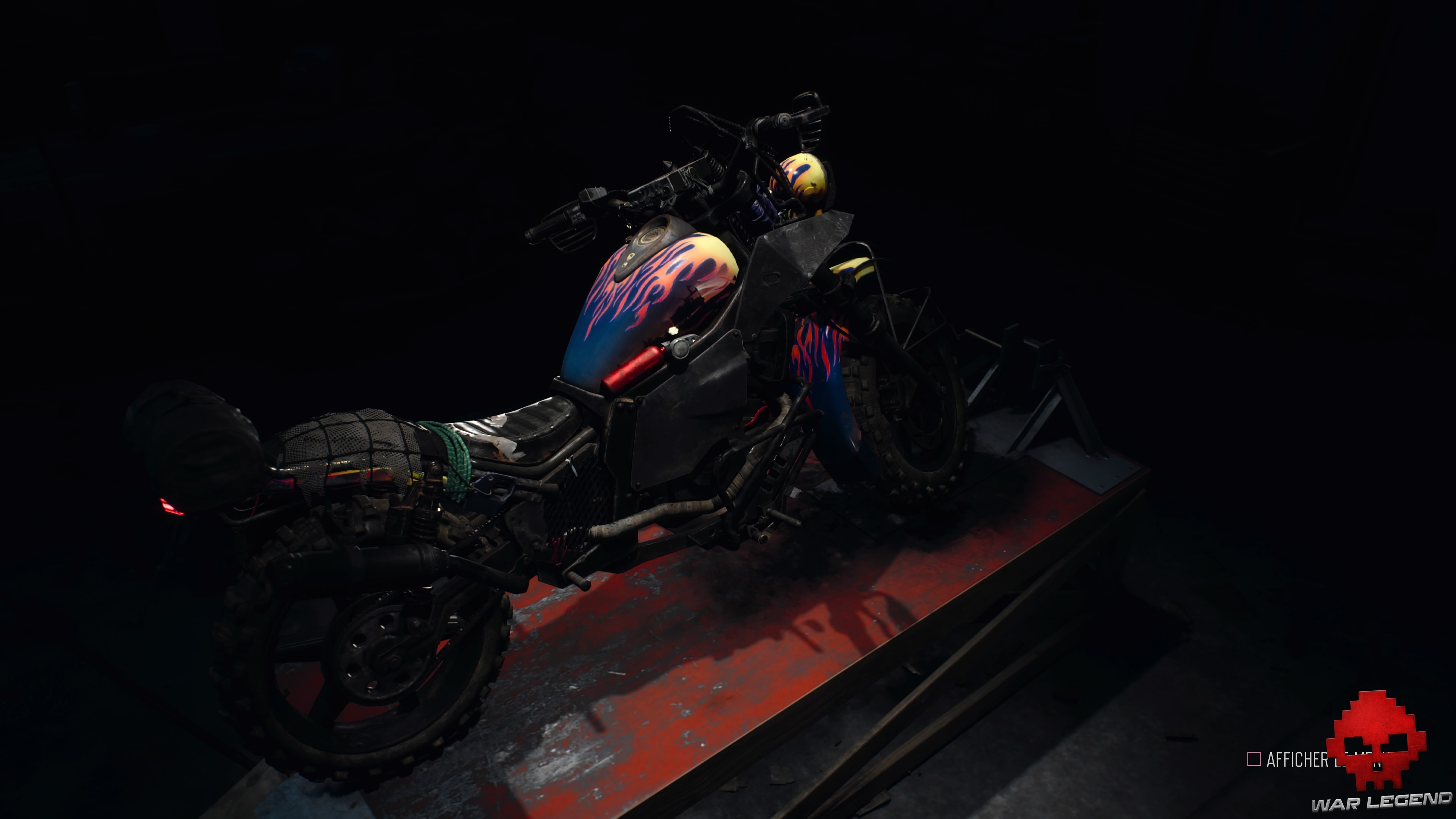 Peinture moto Contre-la-montre Days Gone