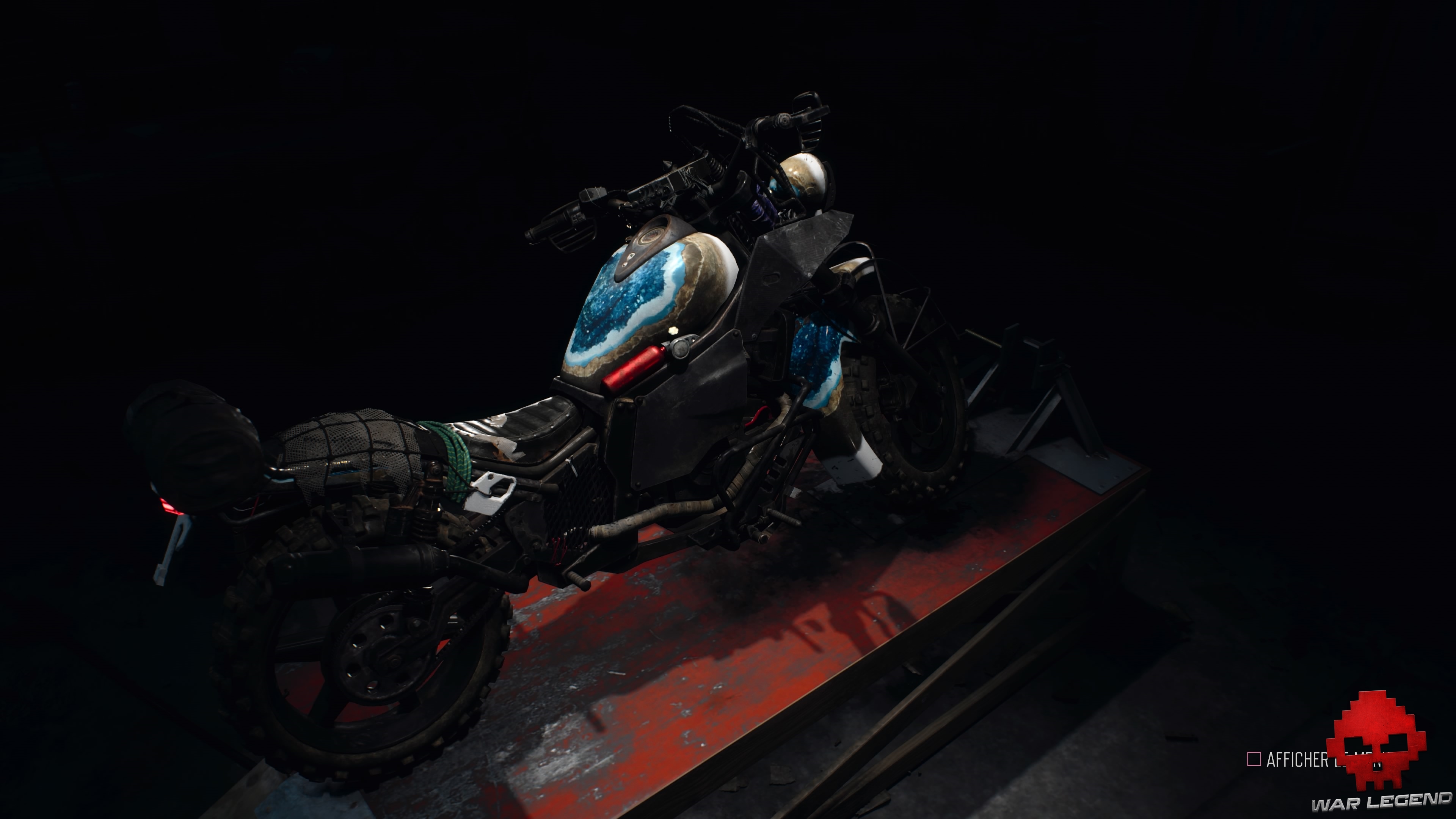 Peinture moto Lisa l'orpheline Days Gone