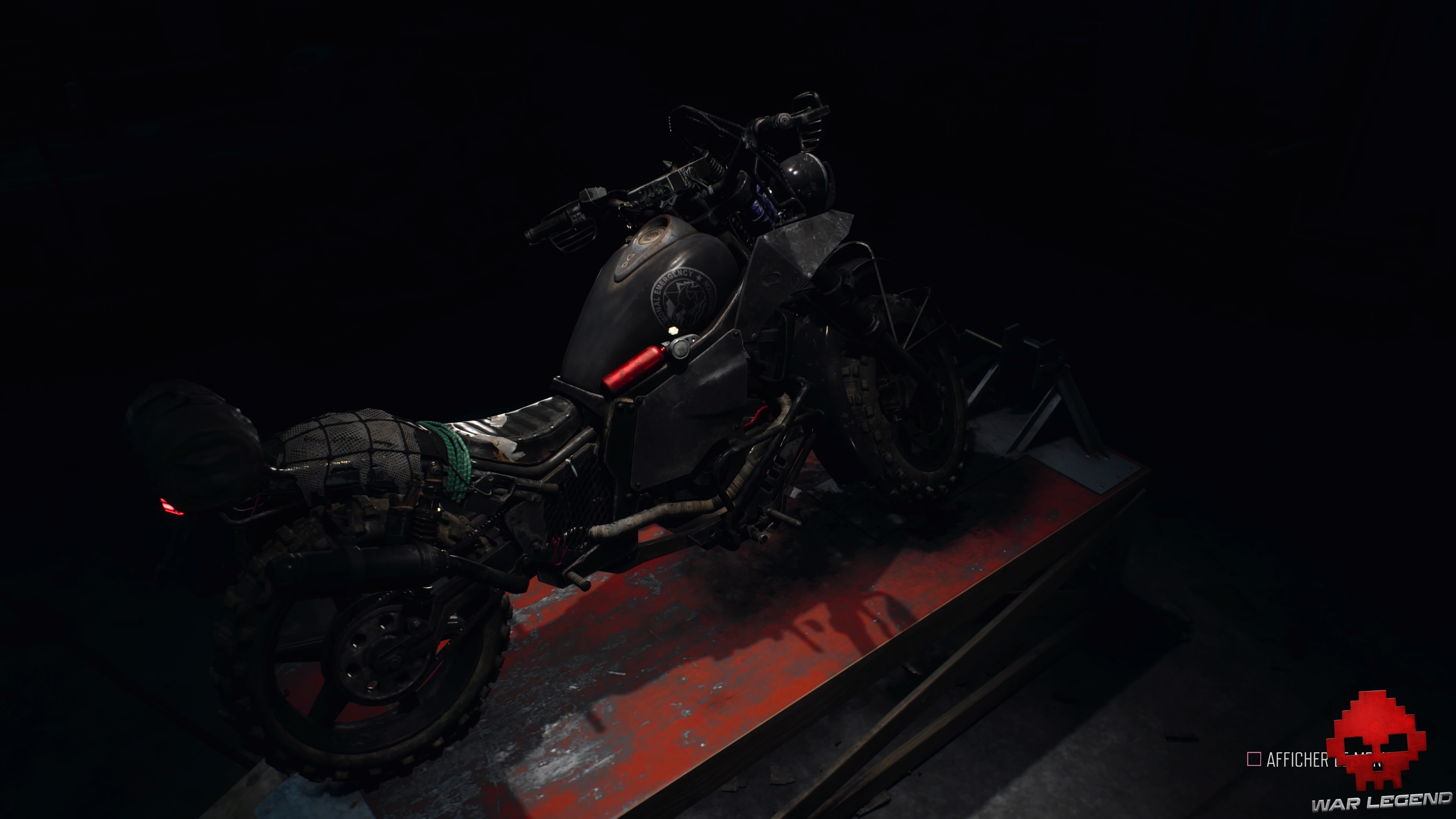 Peinture moto Le monde du NERO Days Gone
