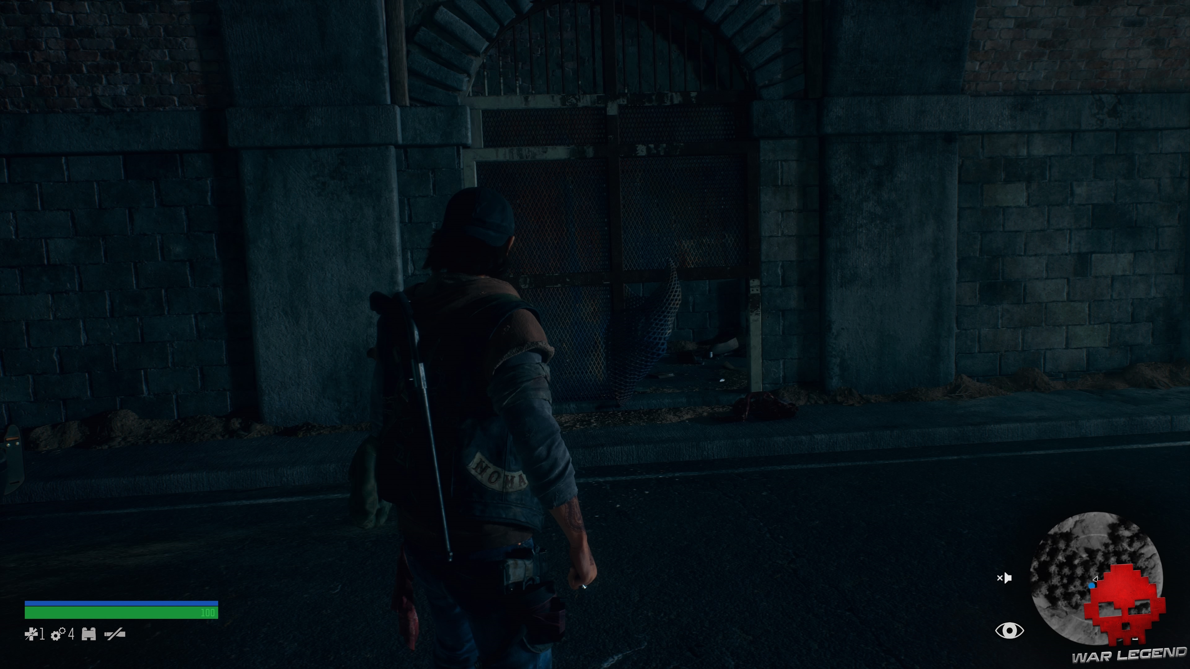 Soluce Days Gone c'est moche de partir comme ça - entrée de petit tunnel