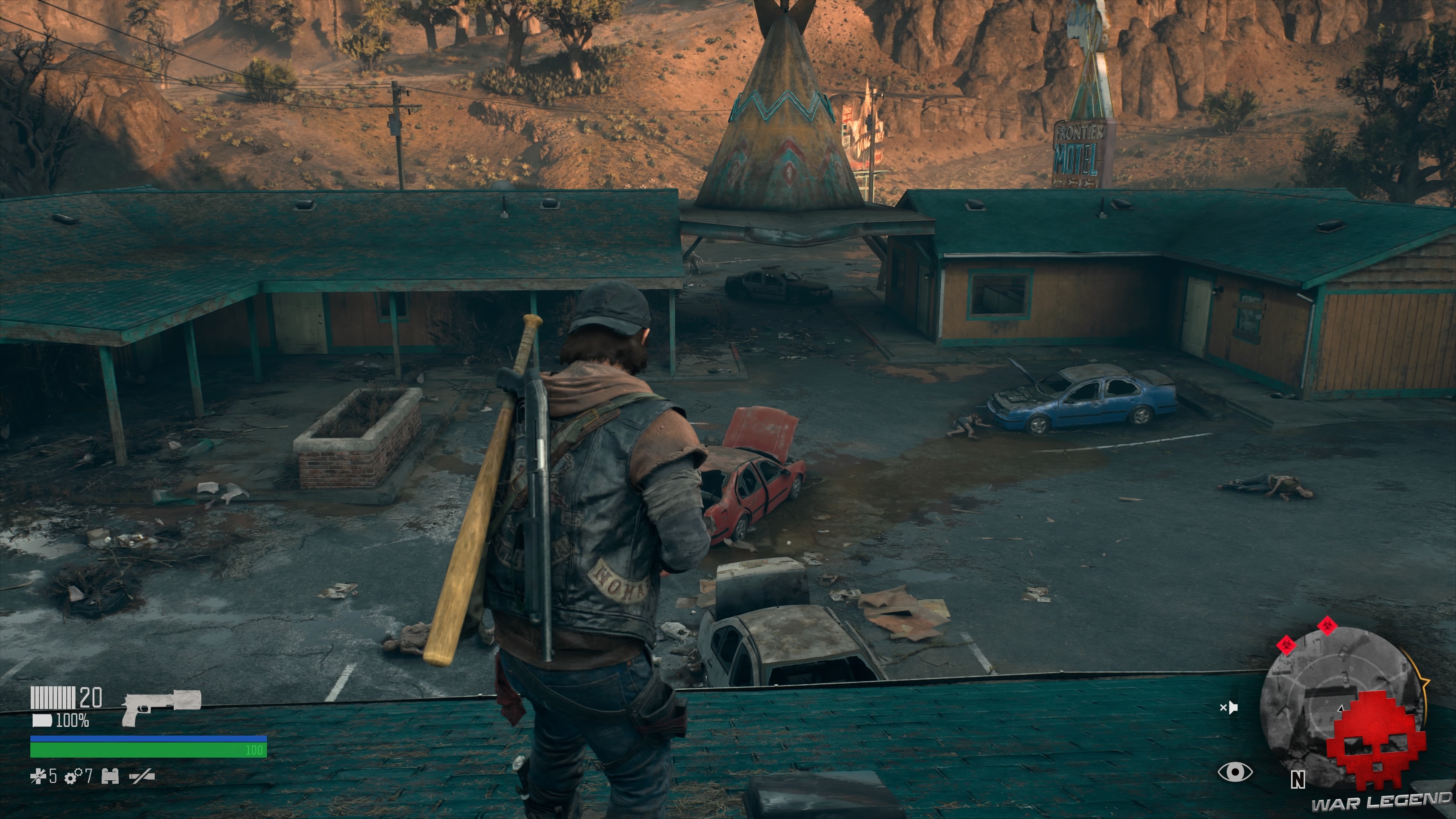 soluce days gone tu as vraiment envie de crever - parking abandonné