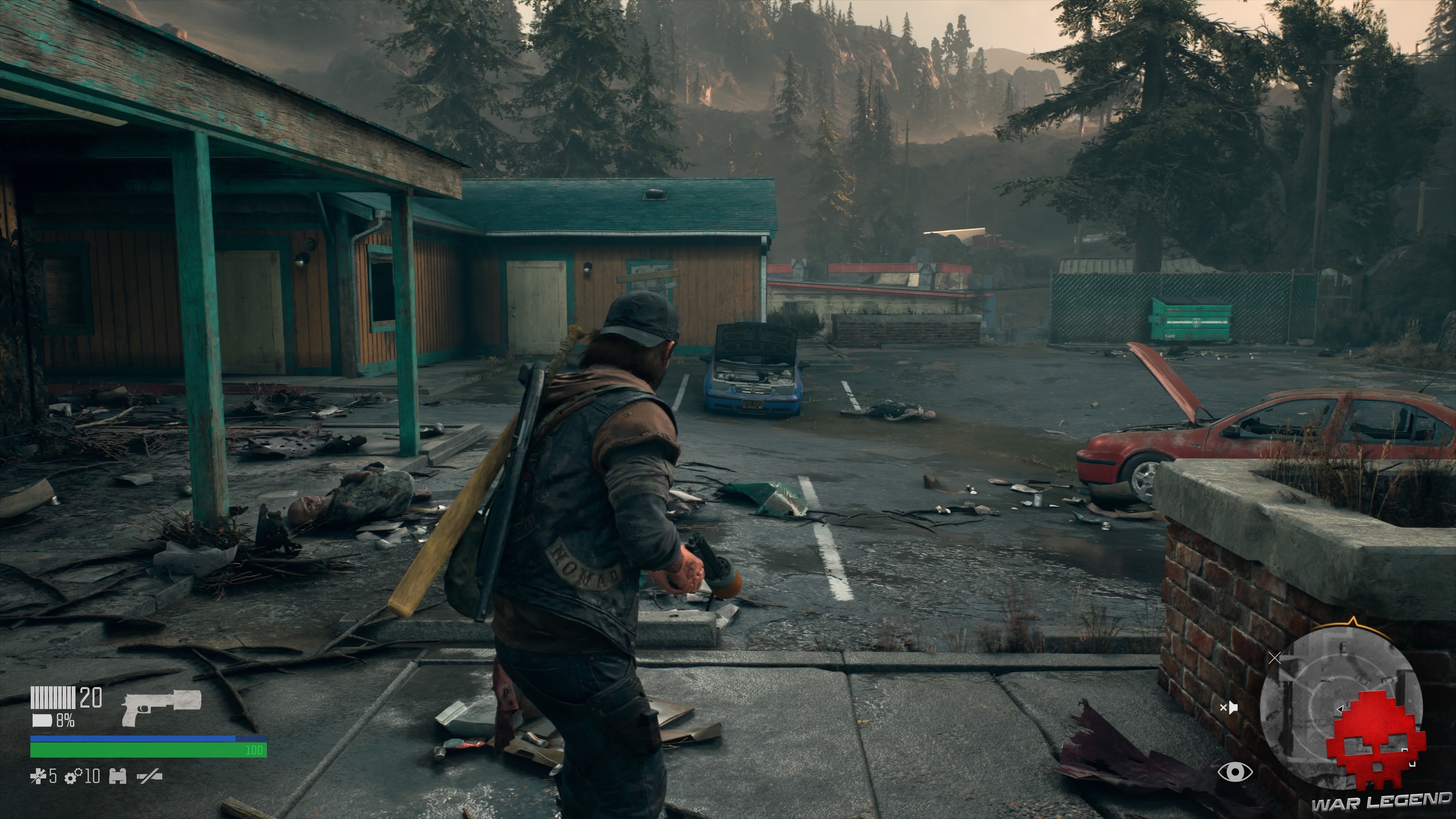 soluce days gone tu as vraiment envie de crever - bungalow abandonné
