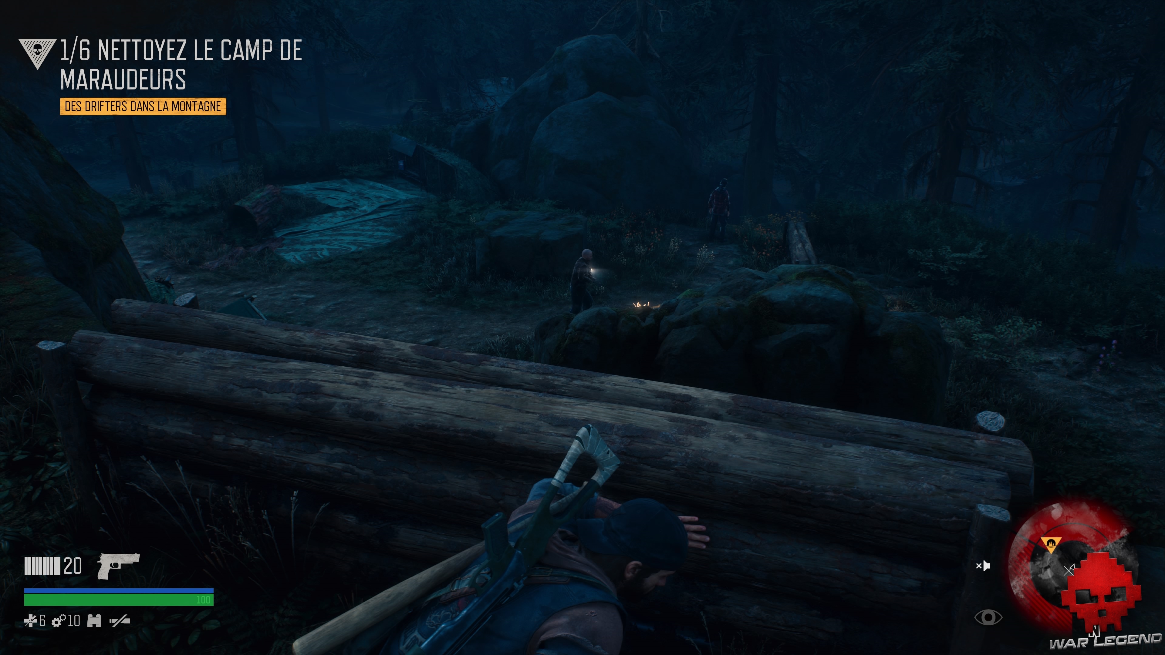 Soluce Days Gone - Des drifters dans la montagne - 2 maraudeurs