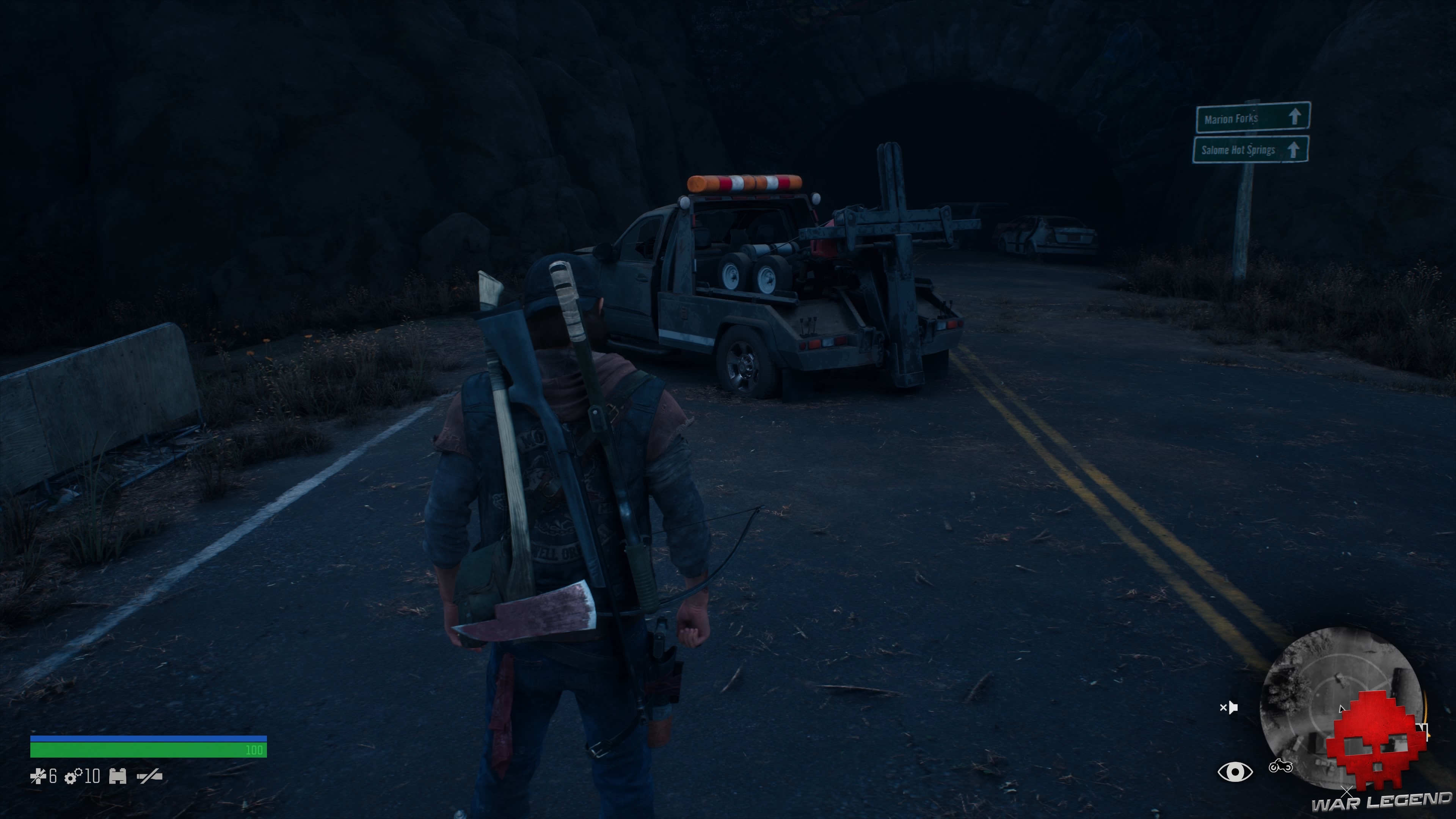 Vignette soluce Days Gone t'aurais dû te tirer - dépanneuse