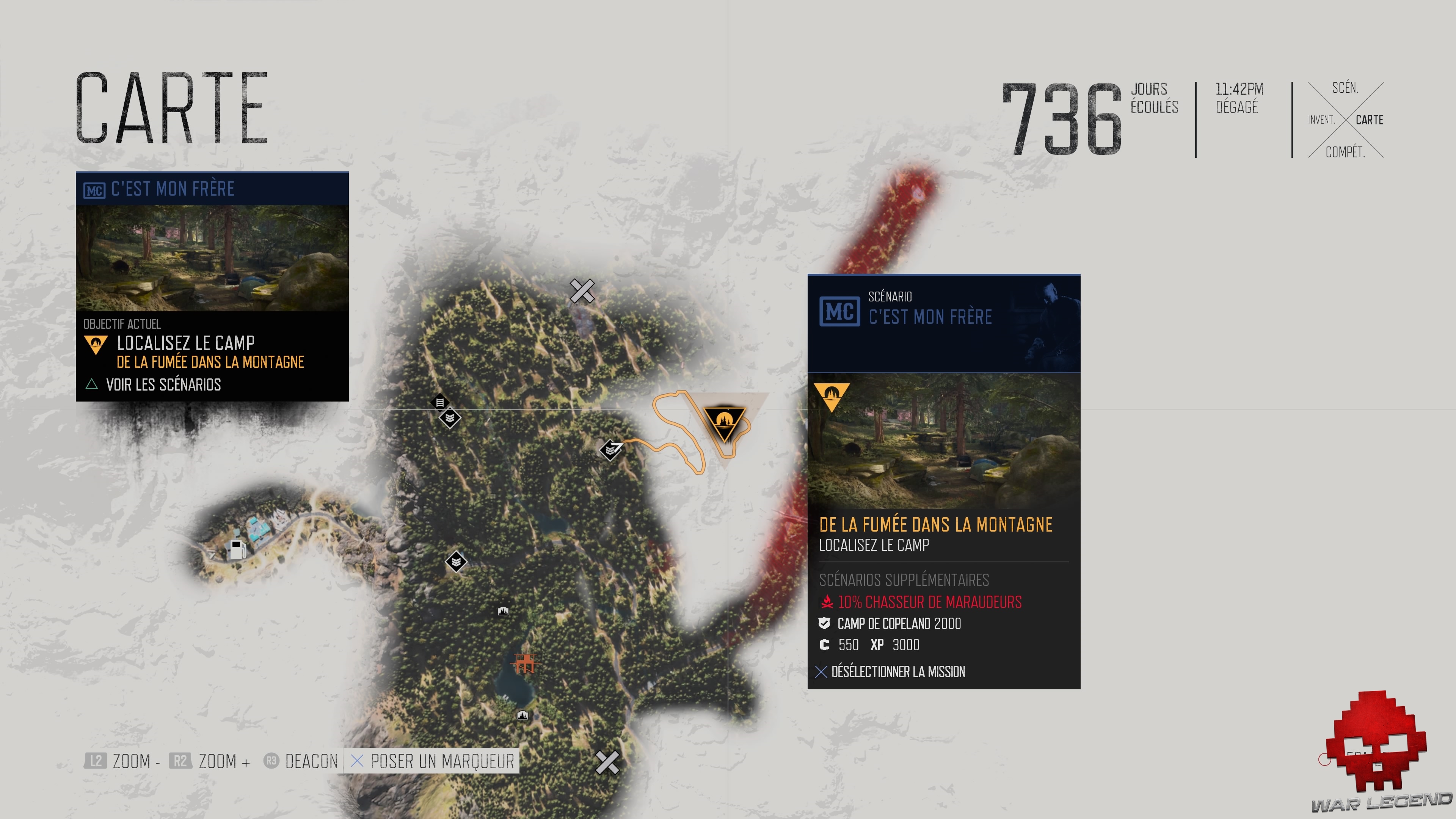 Soluce Days Gone - De la fumée dans la montagne