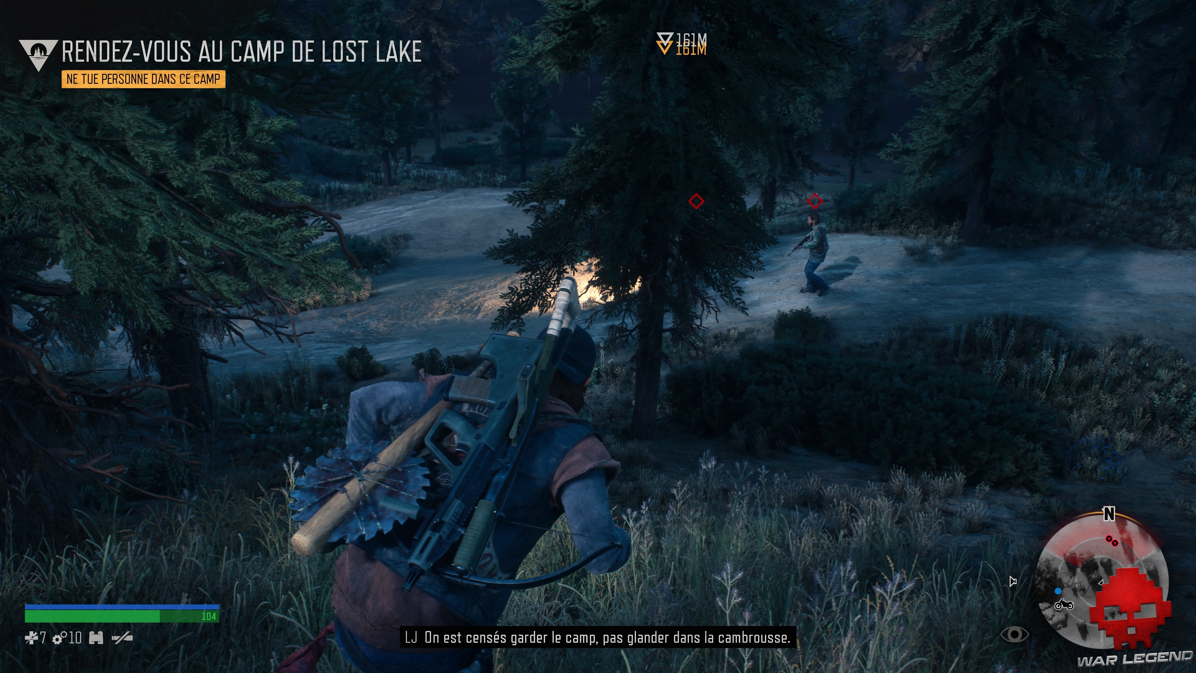 Soluce Days Gone - Ne tue personne dans ce camp