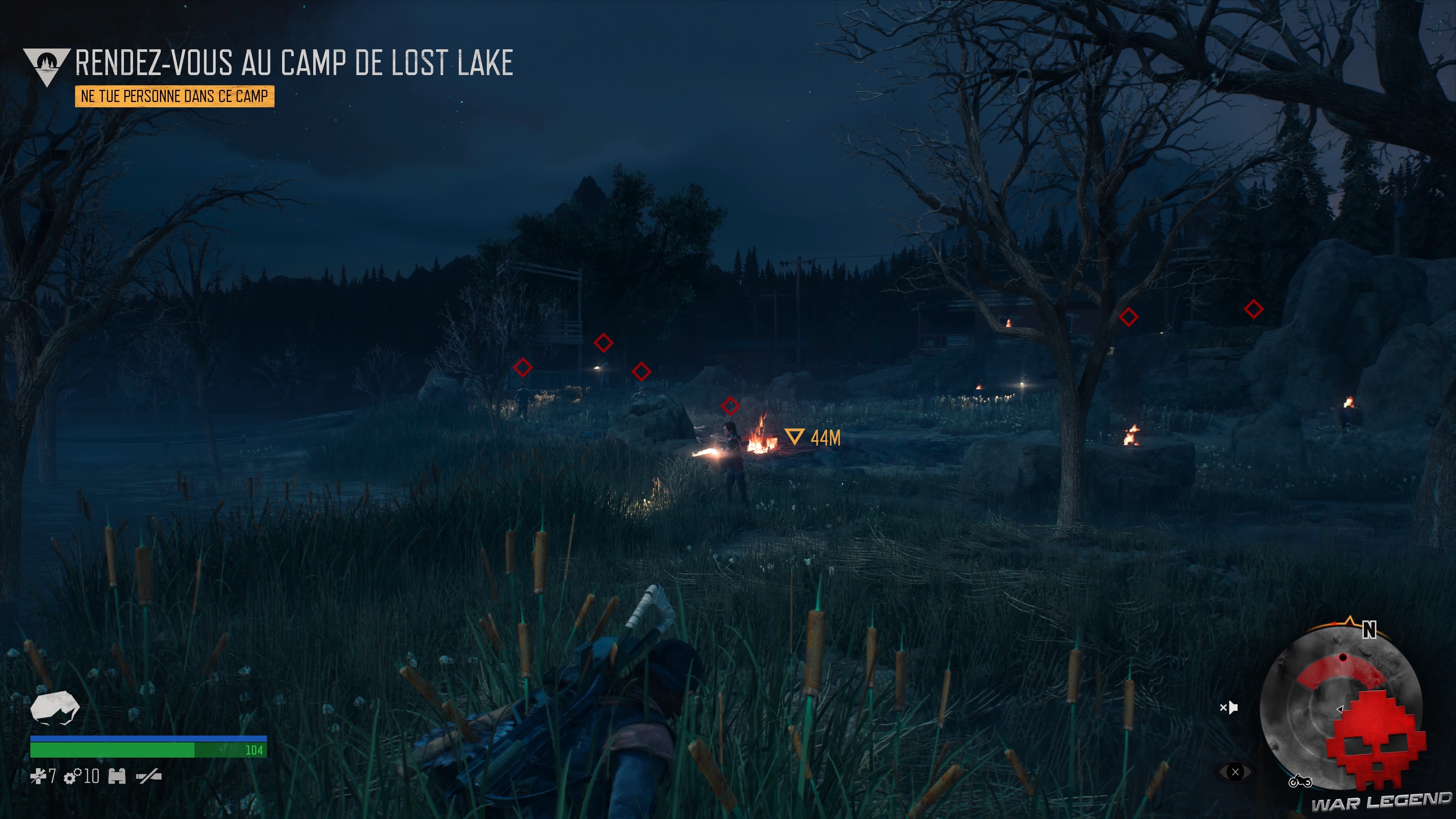 Soluce Days Gone - Ne tue personne dans ce camp