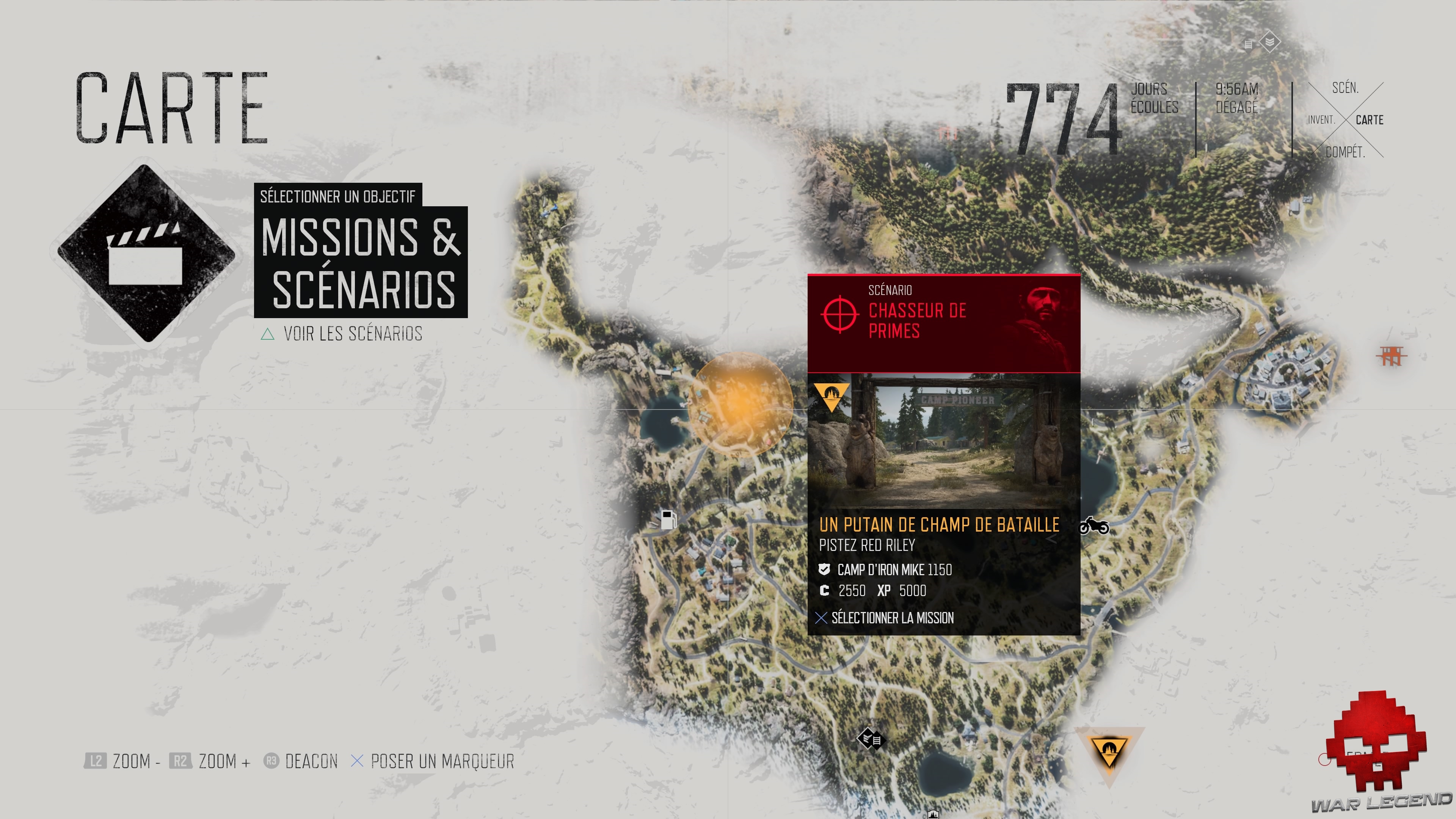 Soluce Days Gone - Un putain de champ de bataille